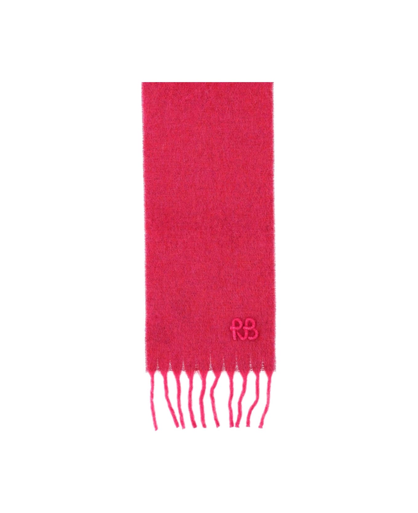 Ruslan Baginskiy Wool Scarf - FUCHSIA