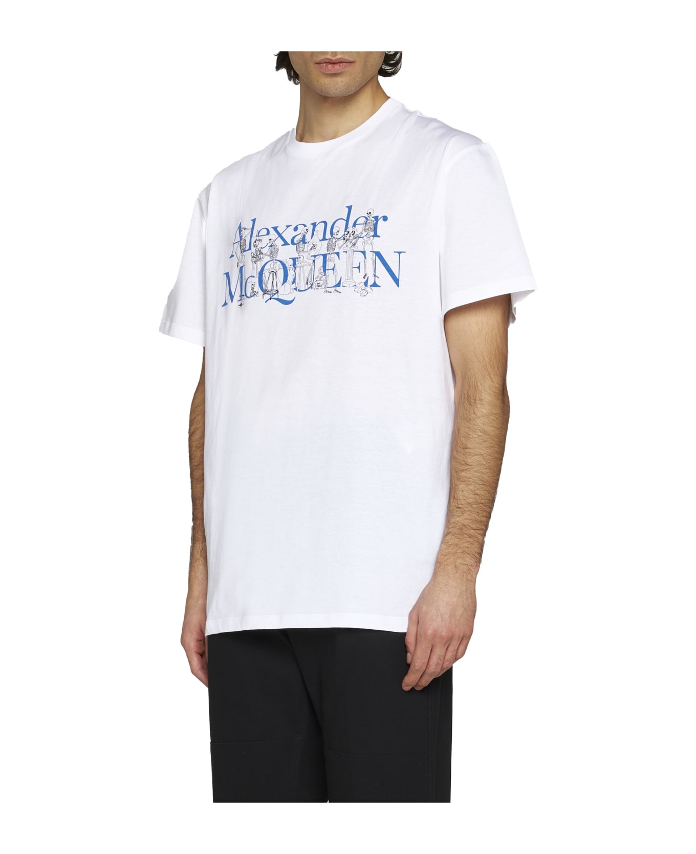 Alexander McQueen T-Shirt - White mix