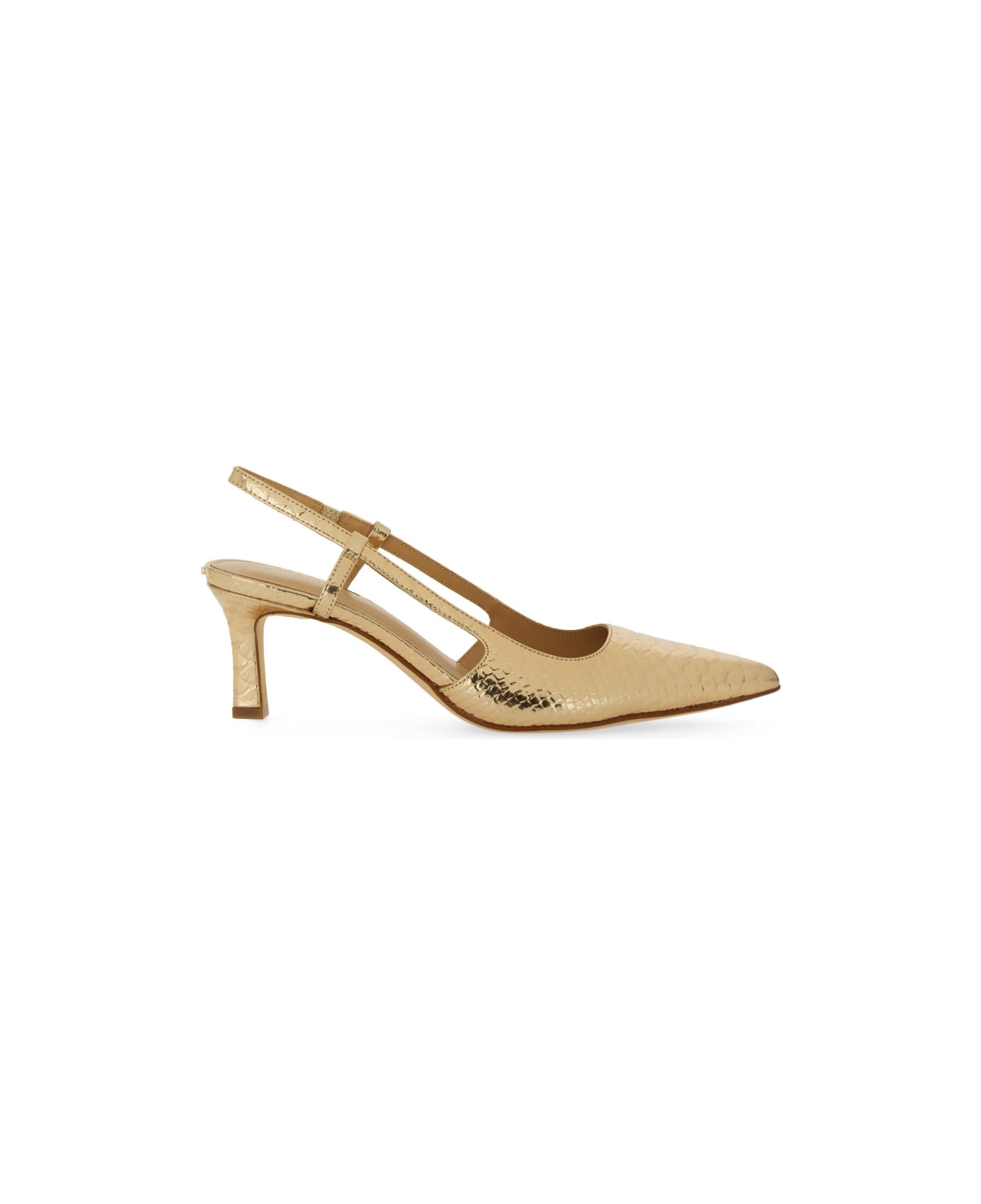 Michael Kors Slingback Pumps - GOLD