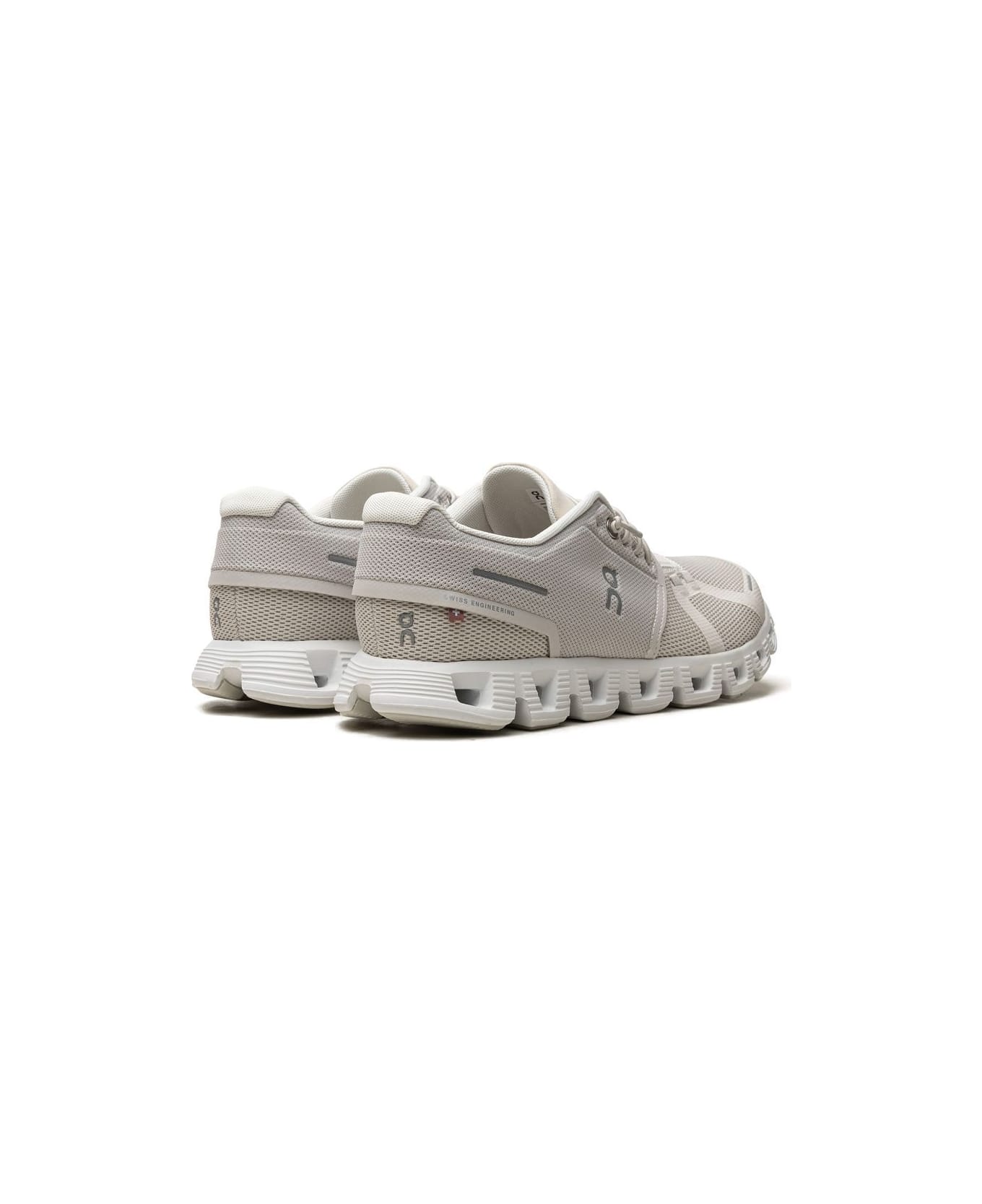 ON Cloud 5 Sneakers - Pearl White