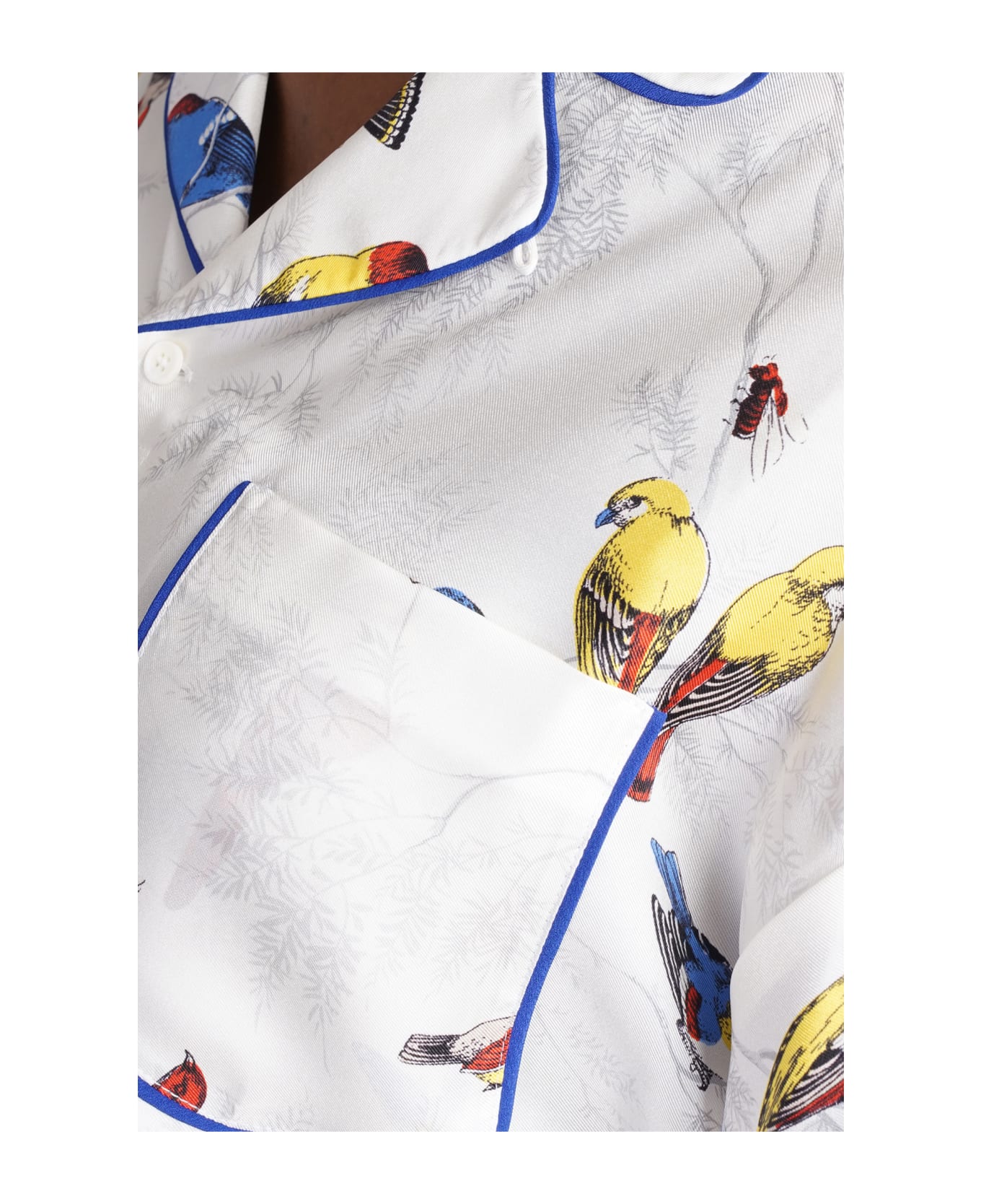 RED Valentino Shirt In White Silk - white