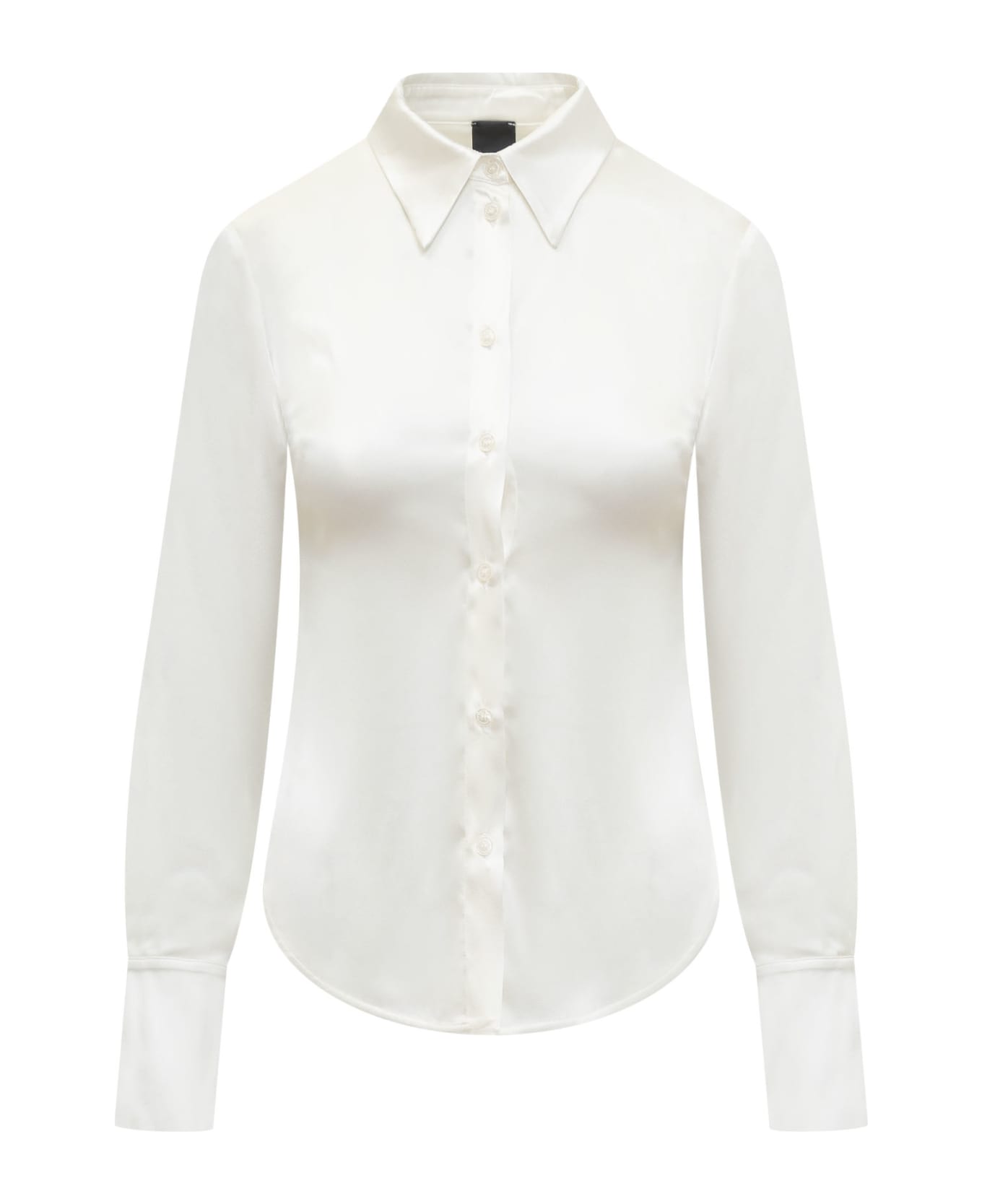 Pinko Criminale Silk Shirt - WHITE