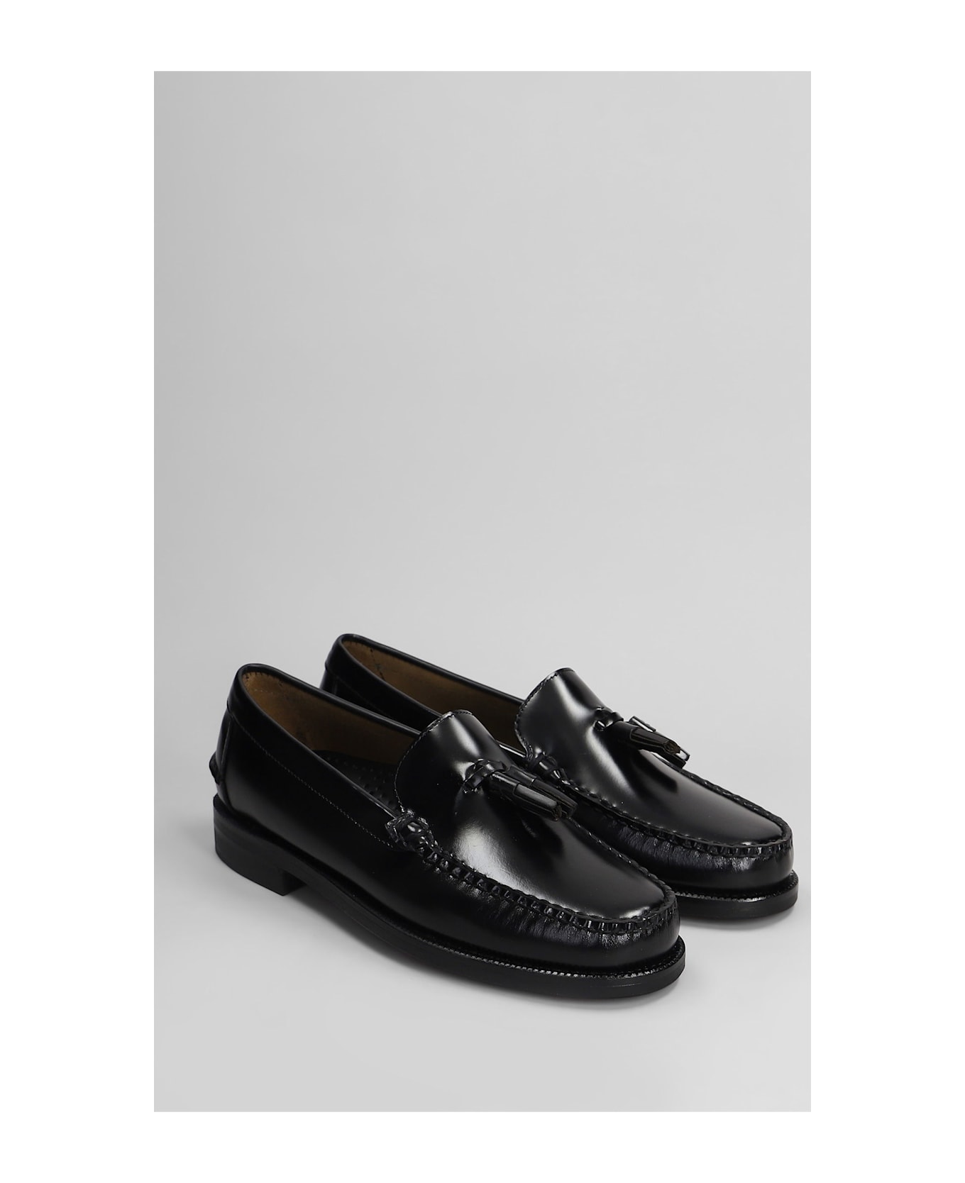 Sebago Classic Will Loafers In Black Leather - black