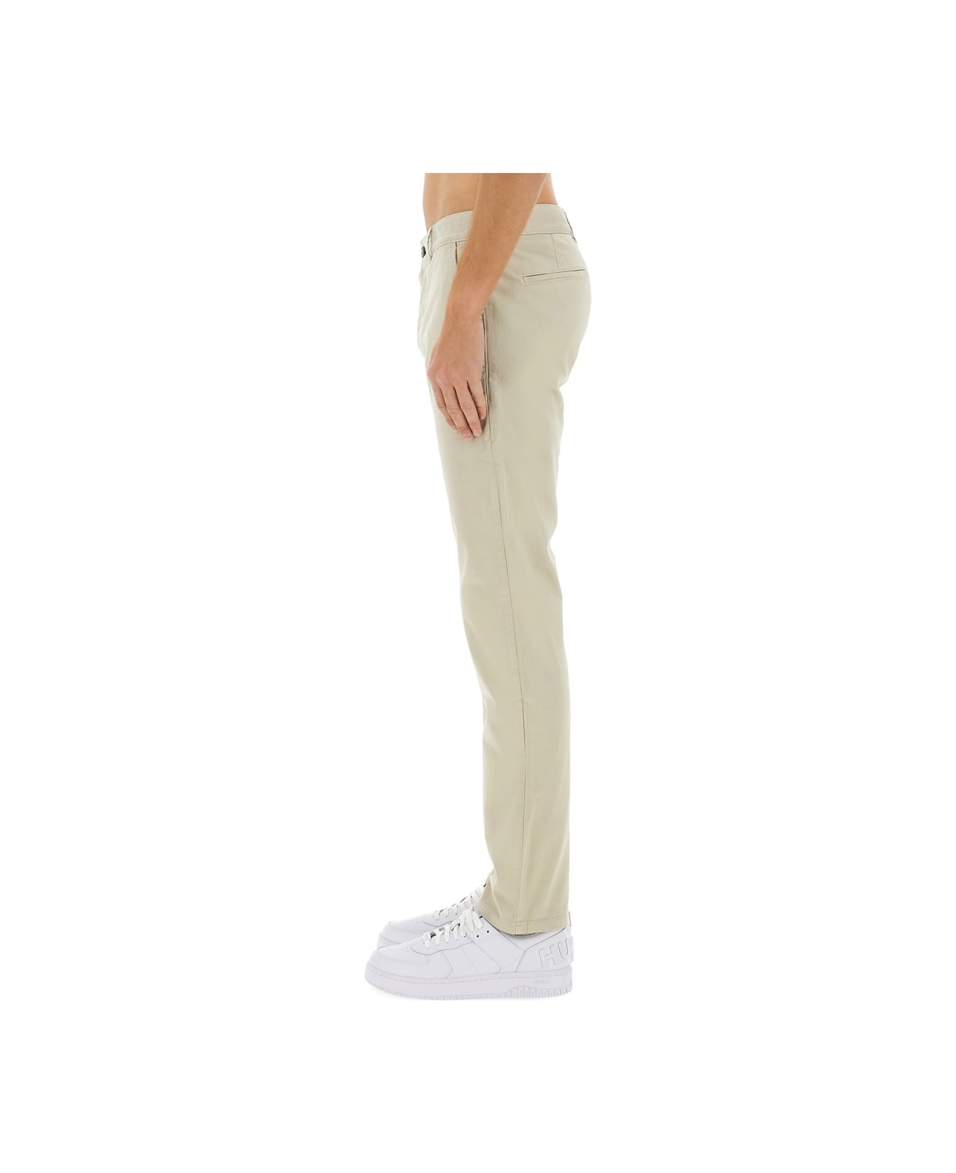 Hugo Boss Slim Fit Pants - BEIGE