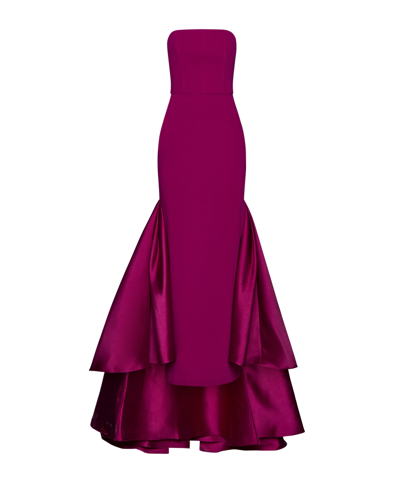 Solace London Dress - Fuchsia