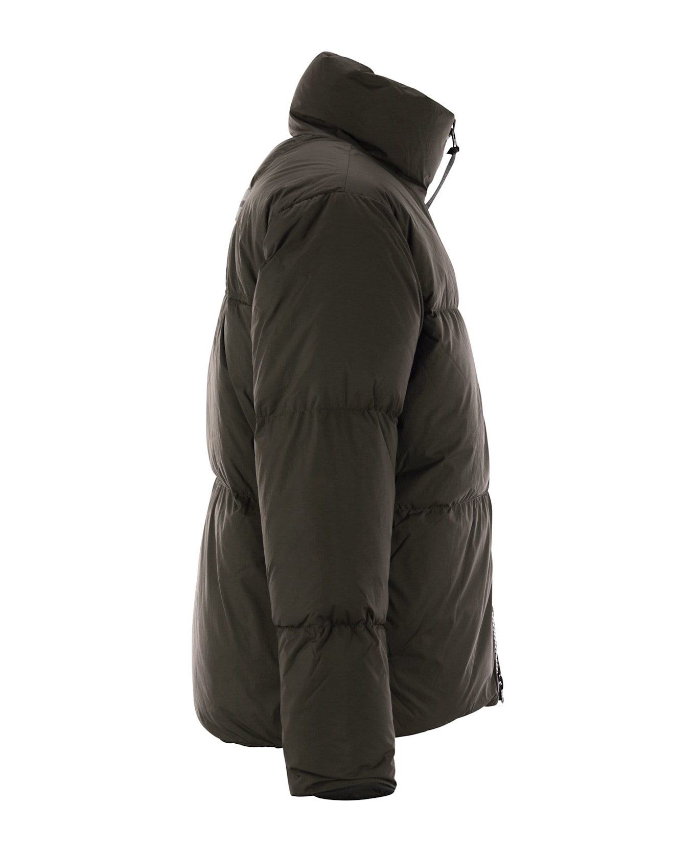 Canada Goose Lawrence - Down Jacket With Black Logo - Anthracite