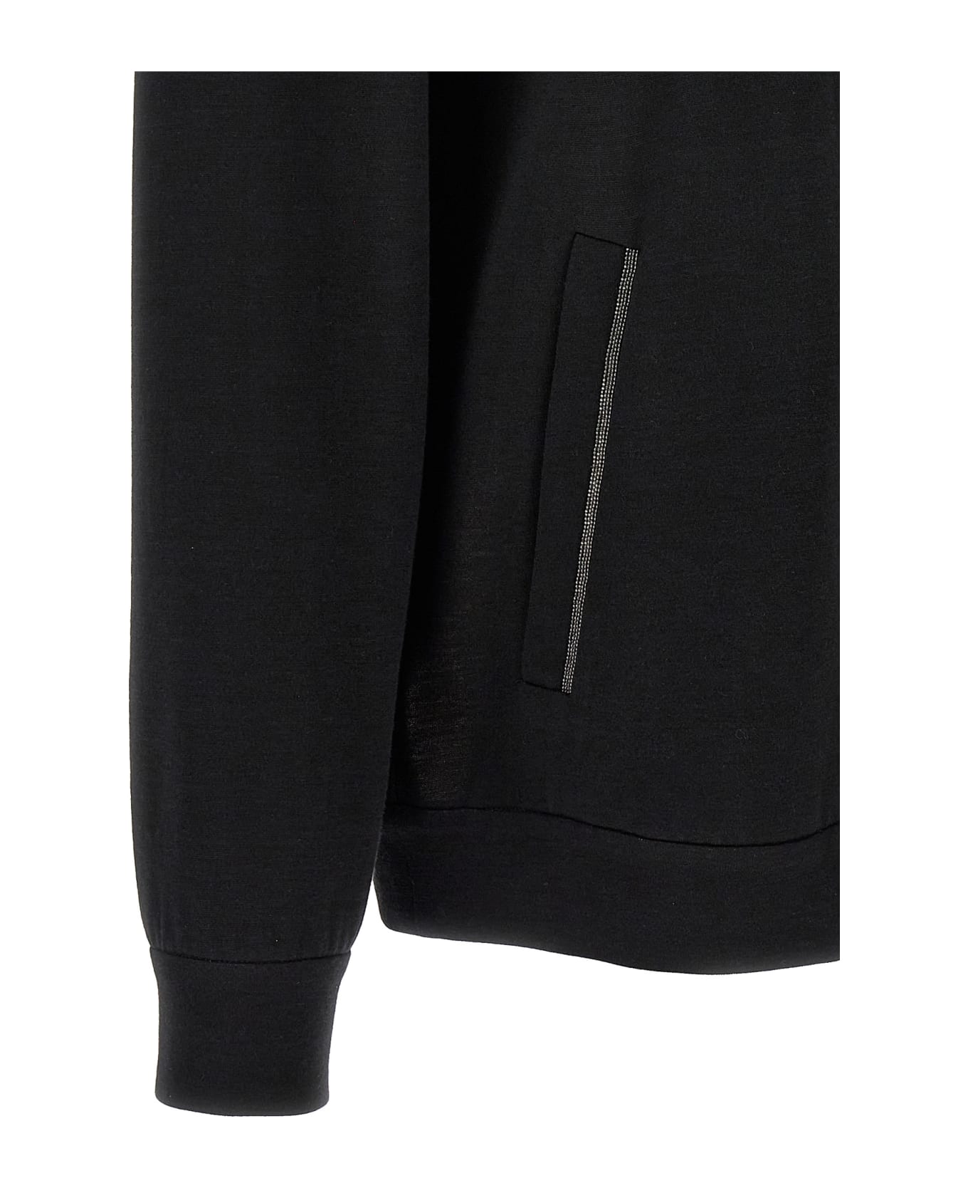 Brunello Cucinelli 
monile
 Hoodie - Black