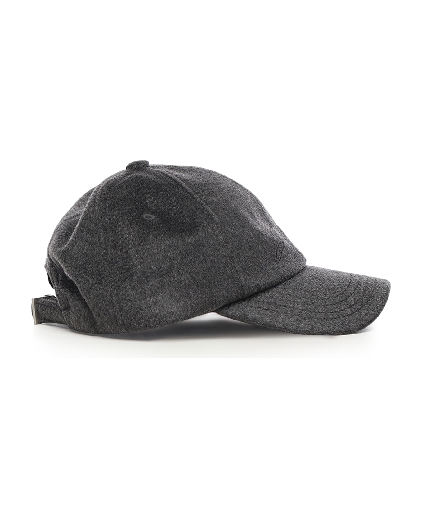 Jacquemus Cashmere Baseball Cap - Grey