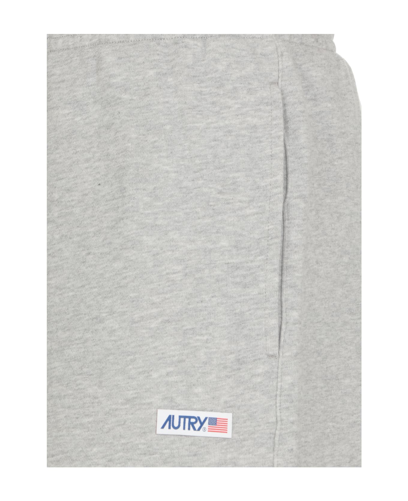 Autry Logoed Shorts - Grey ショートパンツ