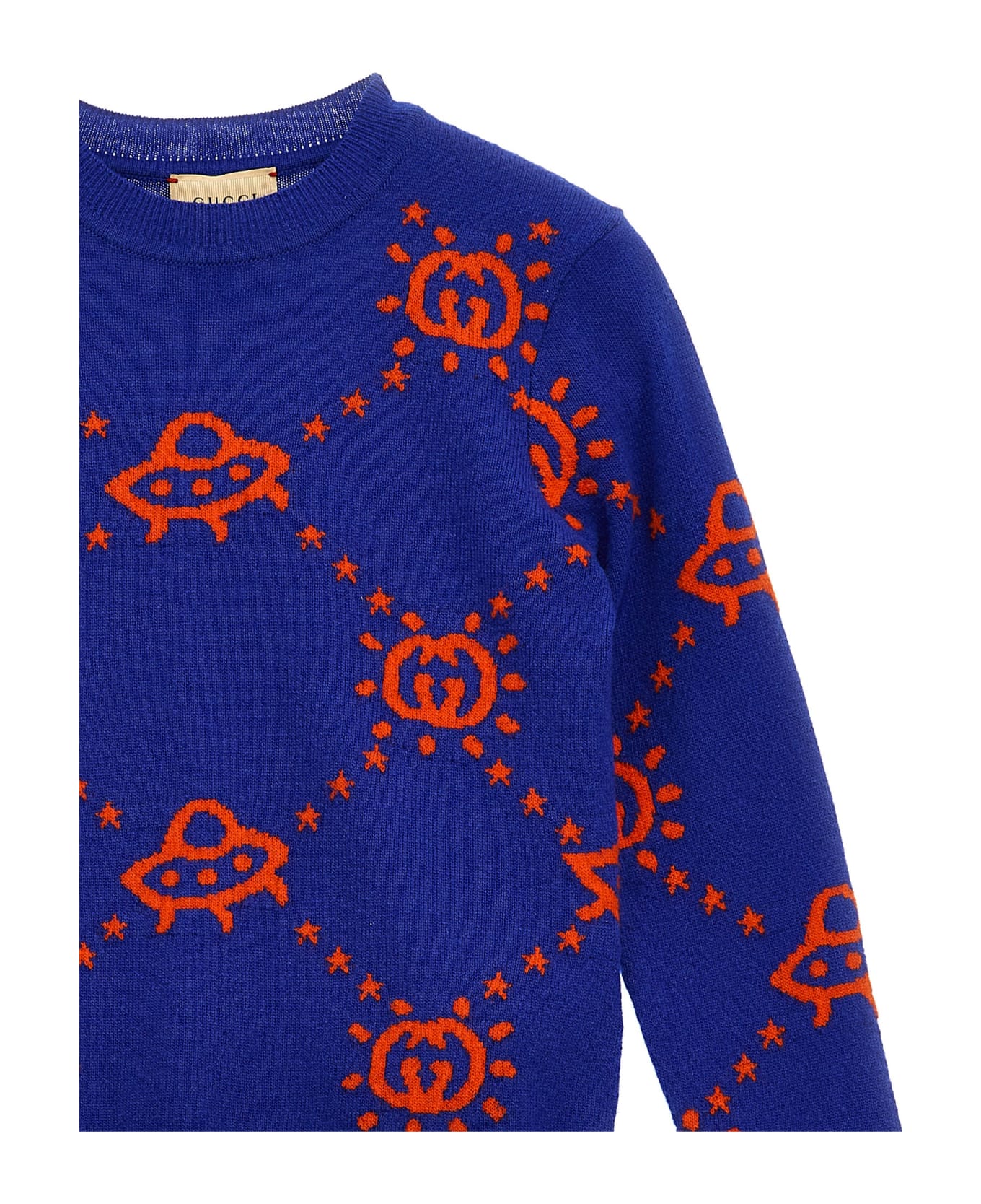 Gucci 'ufo' Sweater - NAVY