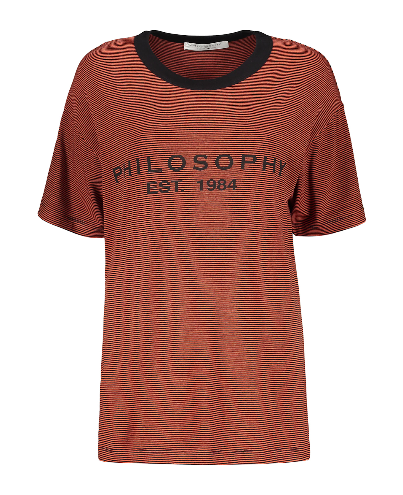 Philosophy di Lorenzo Serafini Viscose T-shirt - red