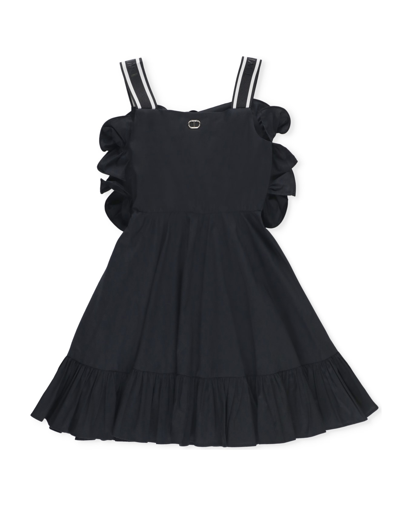 TwinSet Cotton Dress - Black