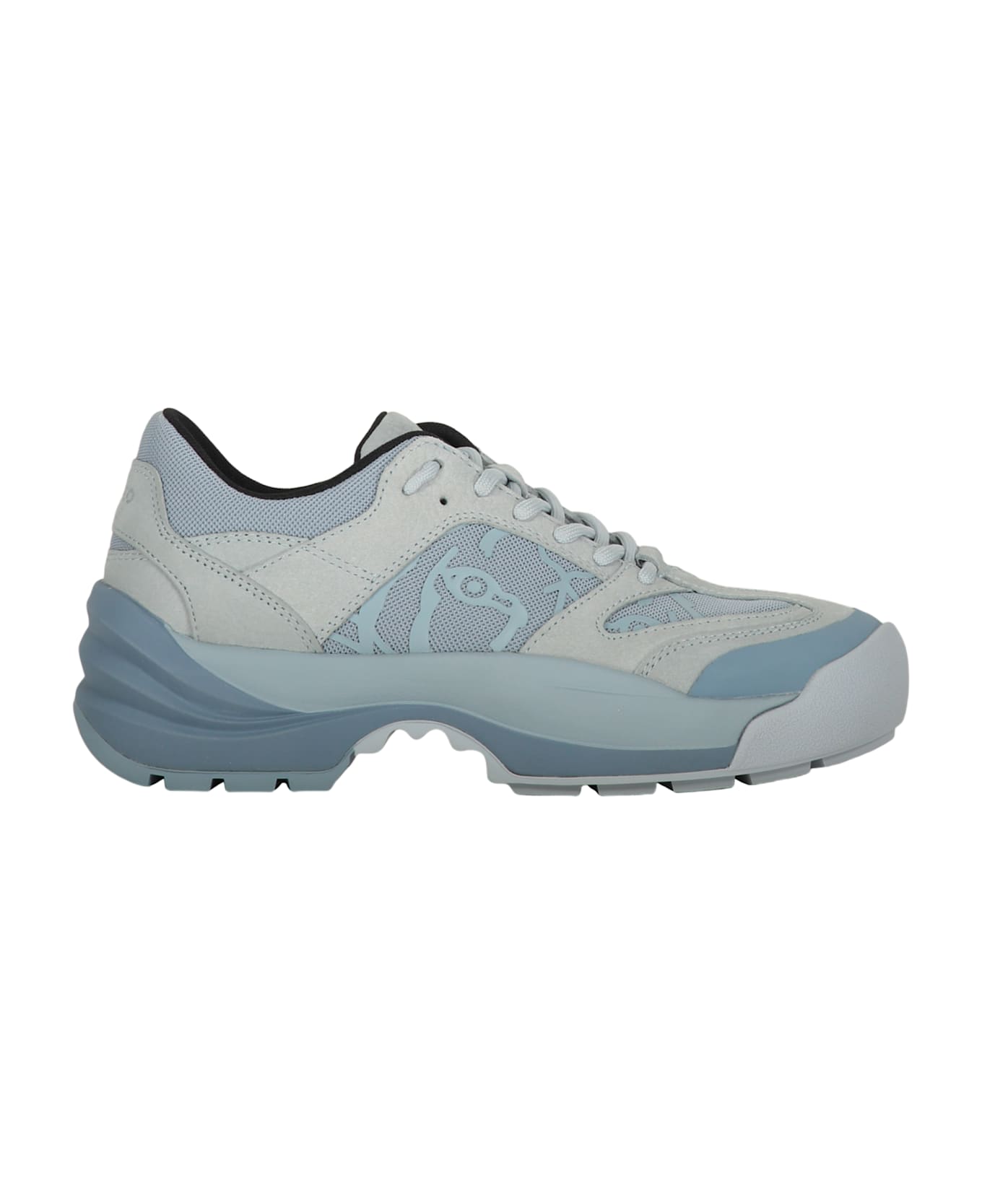 Kenzo Leather Sneakers - Light Blue