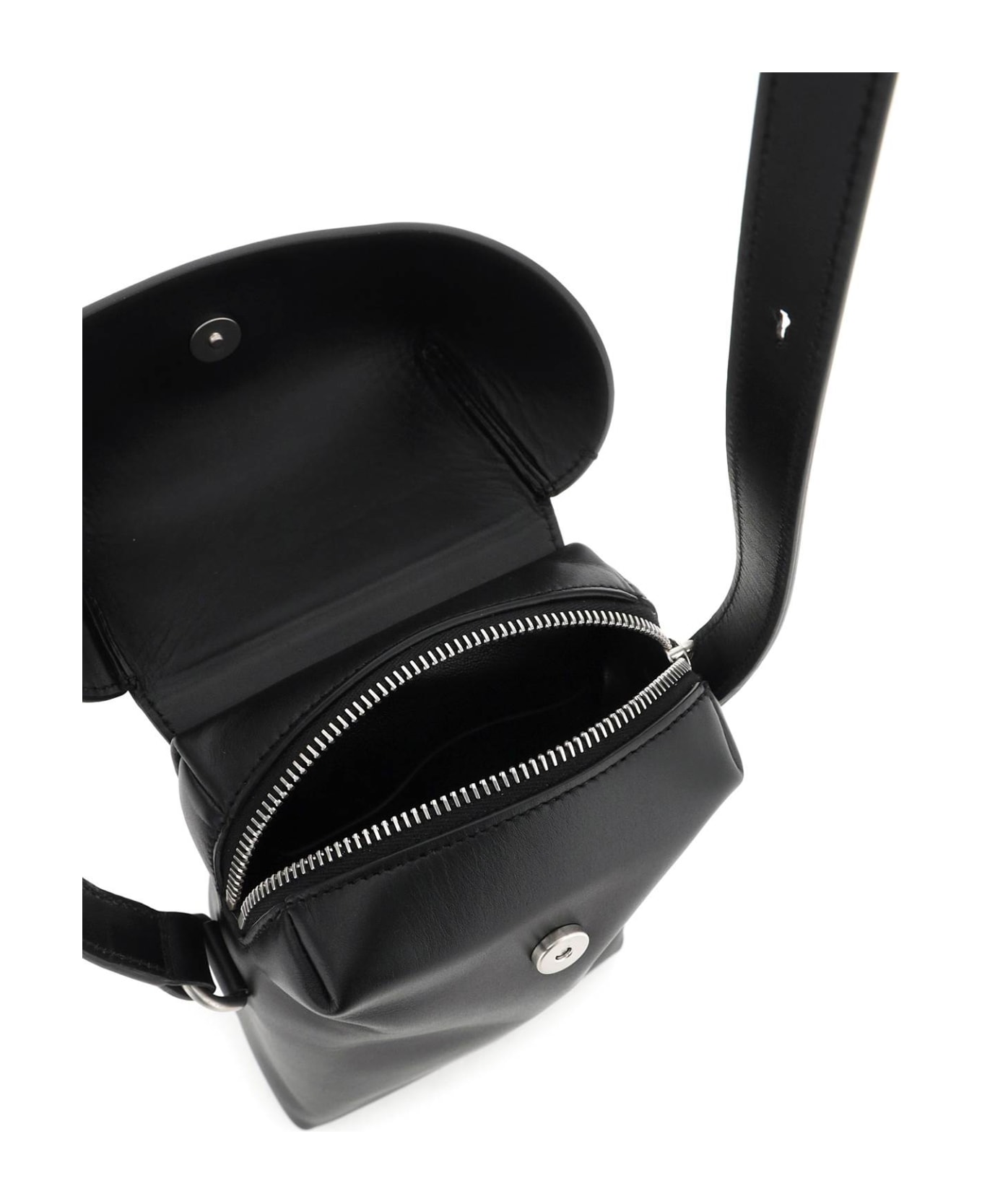 Jil Sander 
lid
 Small Crossbody Bag - BLACK (Black)