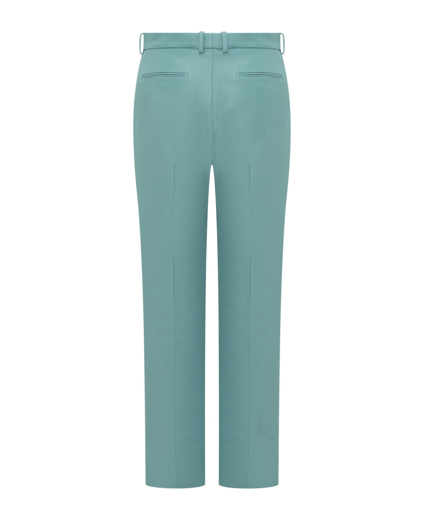 Tom Ford Wool And Viscose Blend Pants - LIGHT TURQUOISE