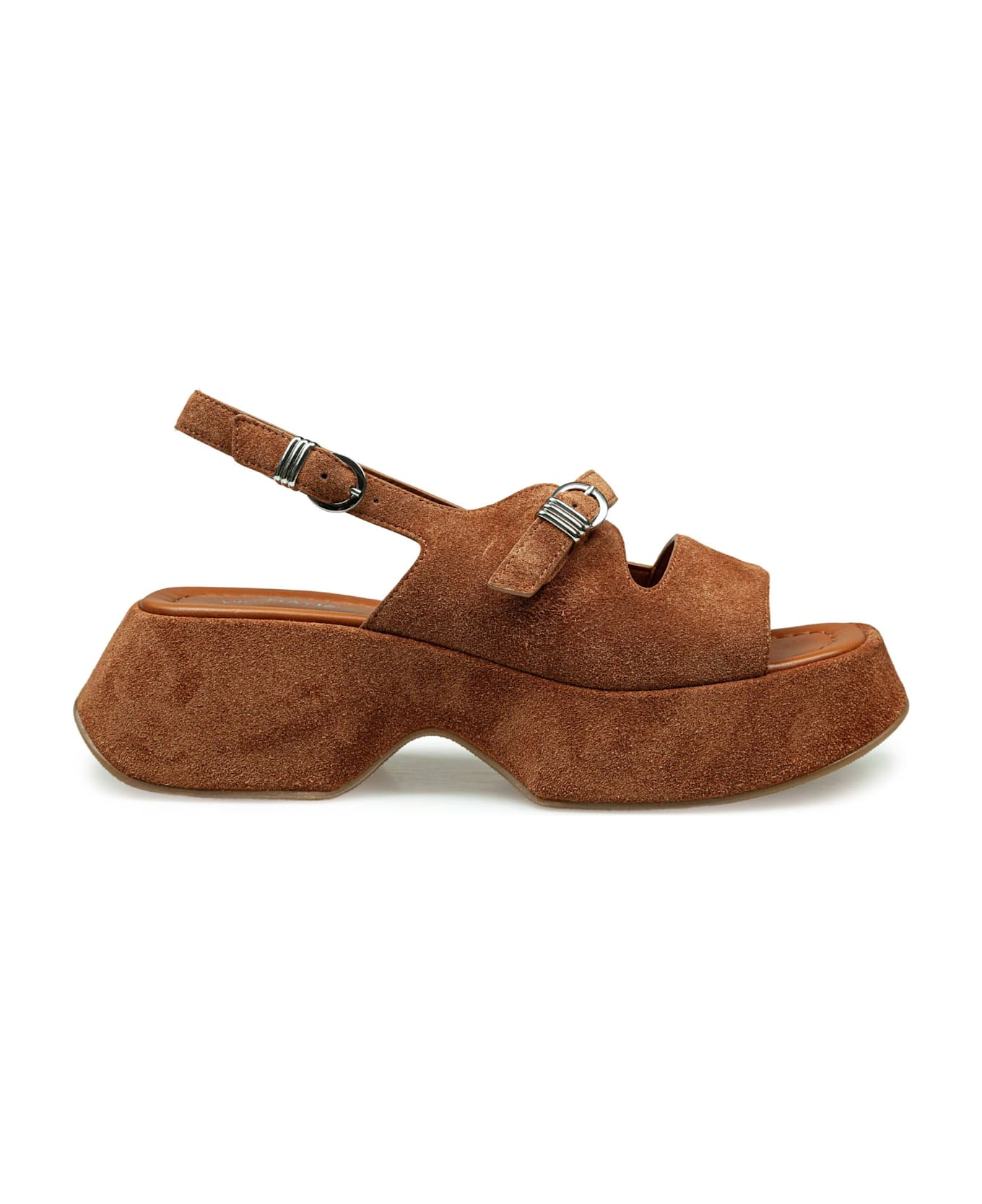 Vic Matié ' Sensory Sandal In Split Color Steppe - STEPPE
