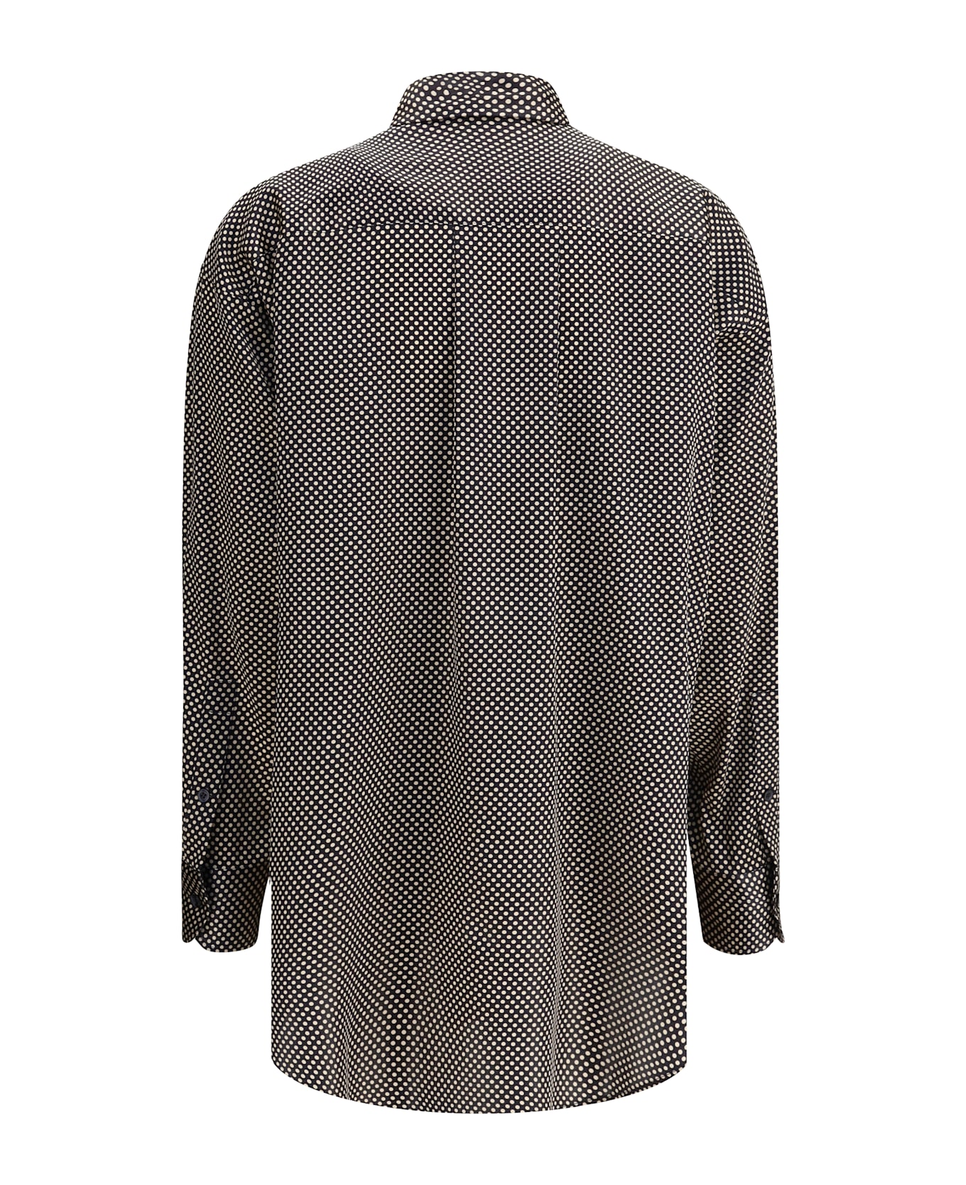 Tom Ford Silk Polka Dot Shirt