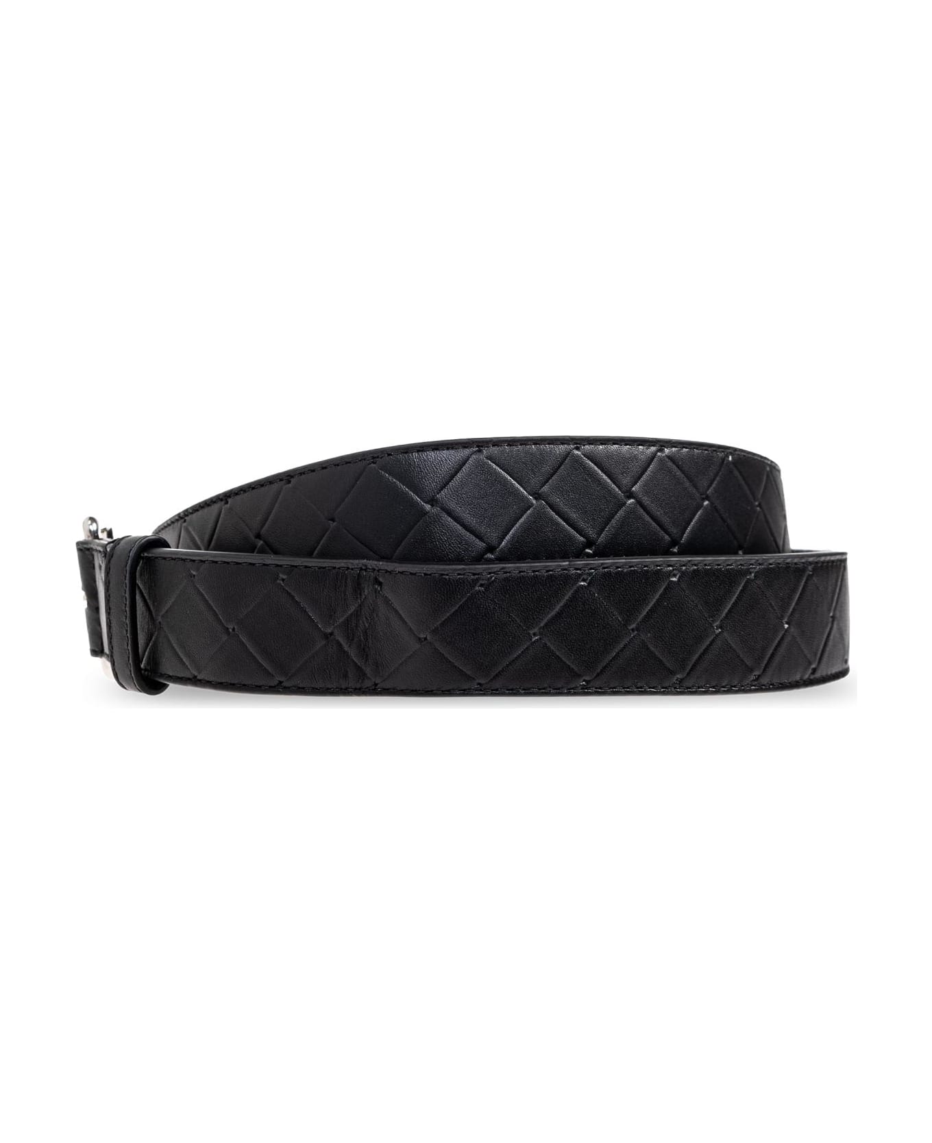 Bottega Veneta Leather Belt - Nero