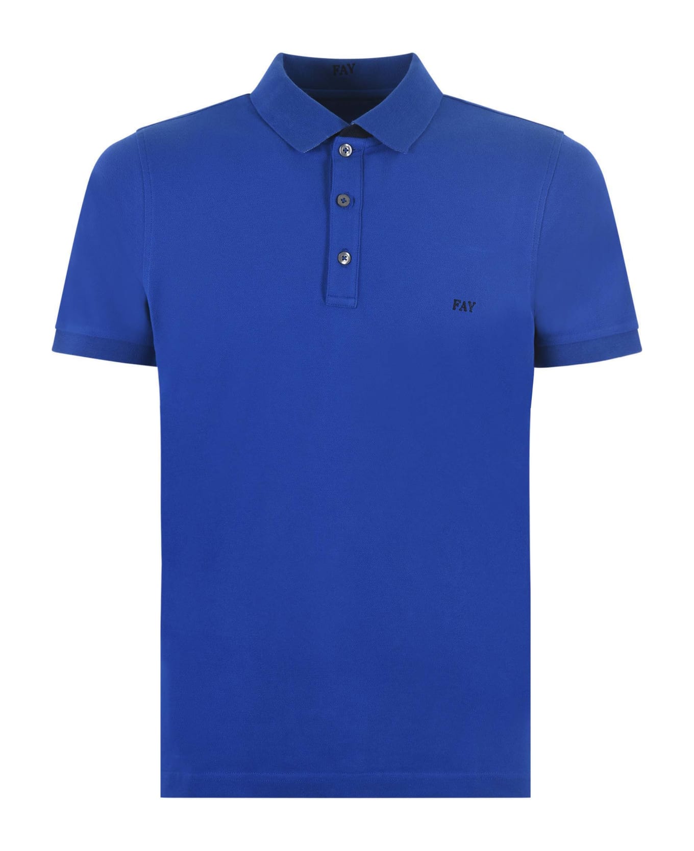 Fay Classic Polo Shirt - BLUE