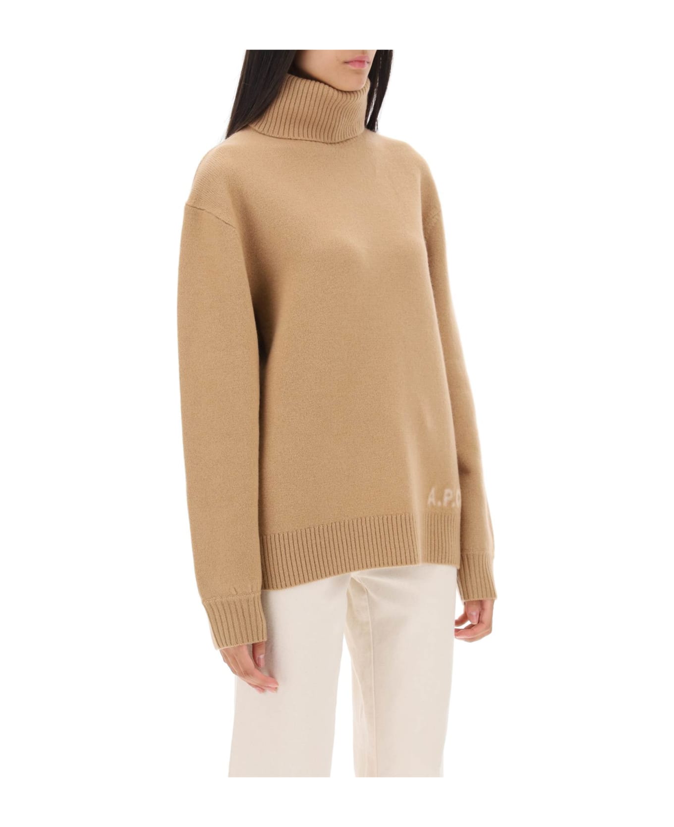 A.P.C. Walter Wool Pullover - Camel