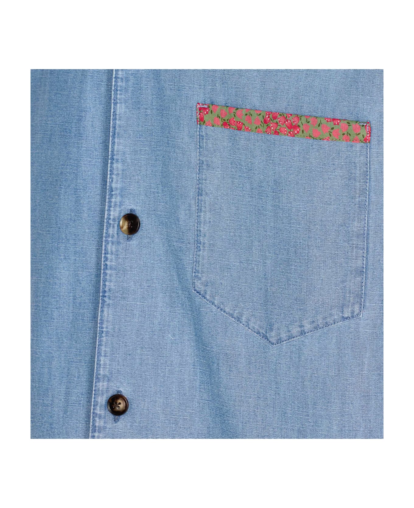 Valentino Garavani Denim Shirt - Blue