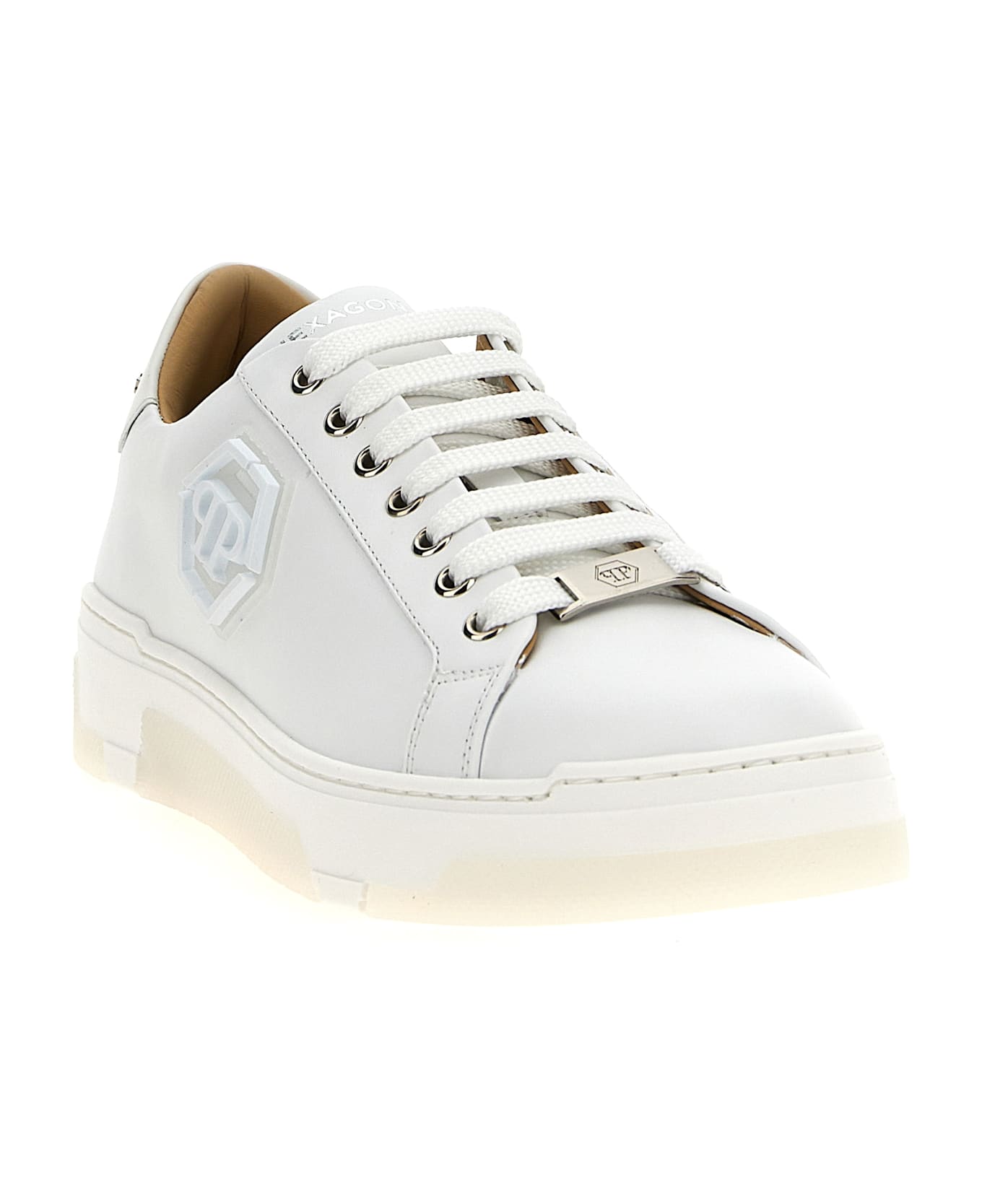 Philipp Plein 
hexagon
 Sneakers - White