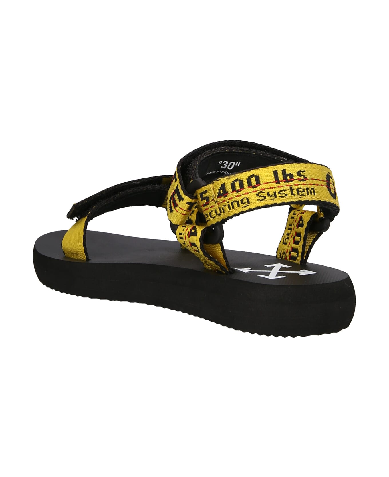 Off-White 'industrial Belt' Sandals - Yellow Black