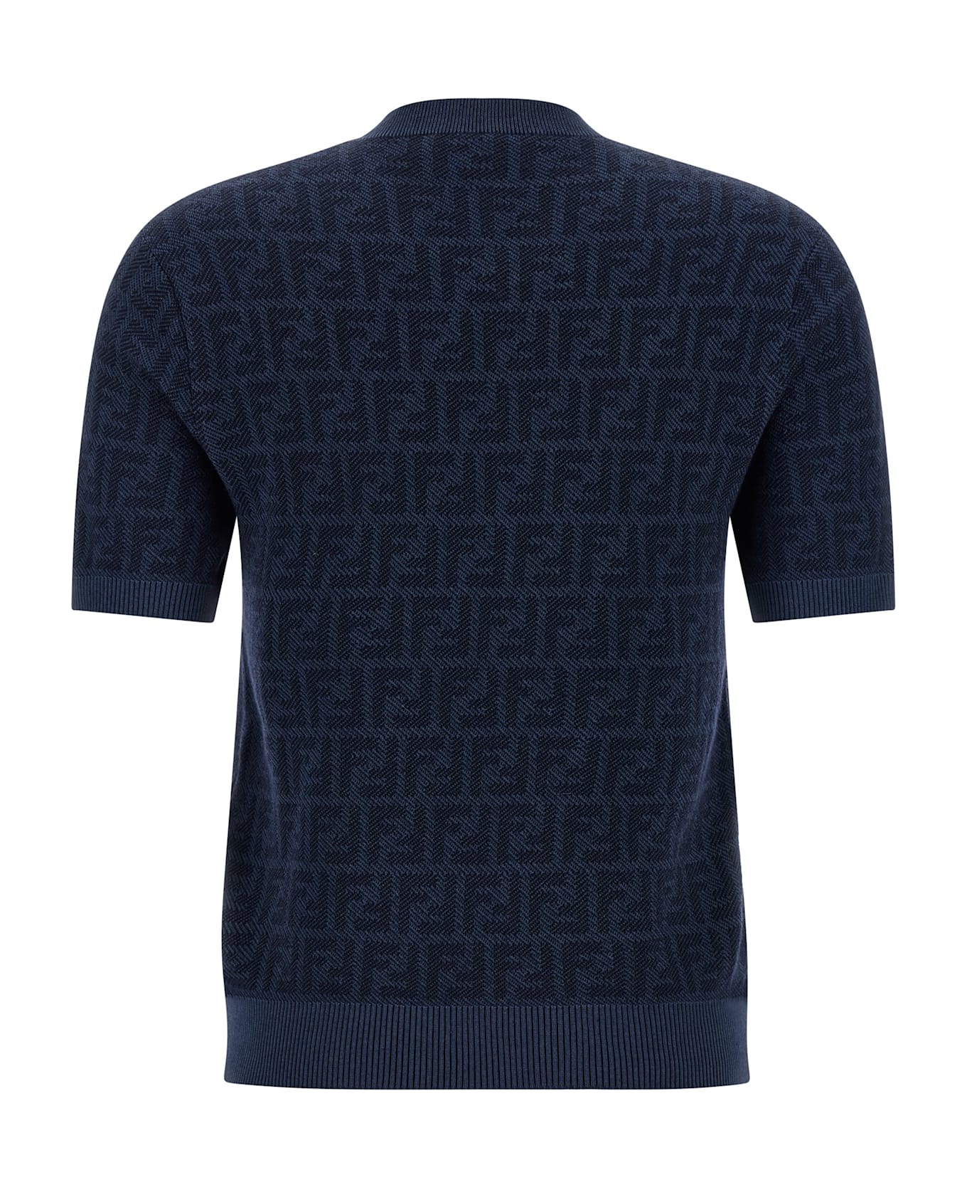 Fendi Jacquard Sweater - Blue