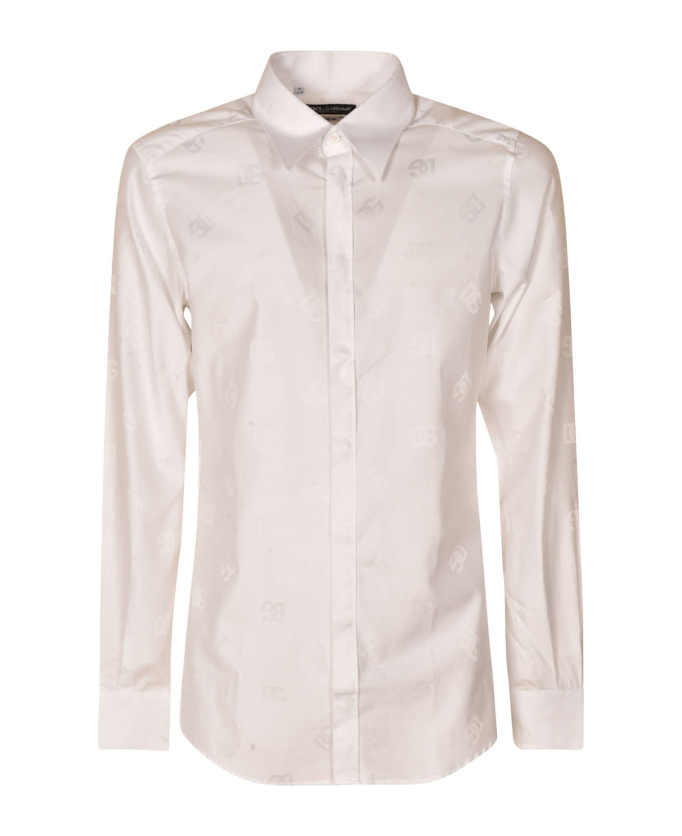 Dolce & Gabbana Long-sleeved Shirt - White