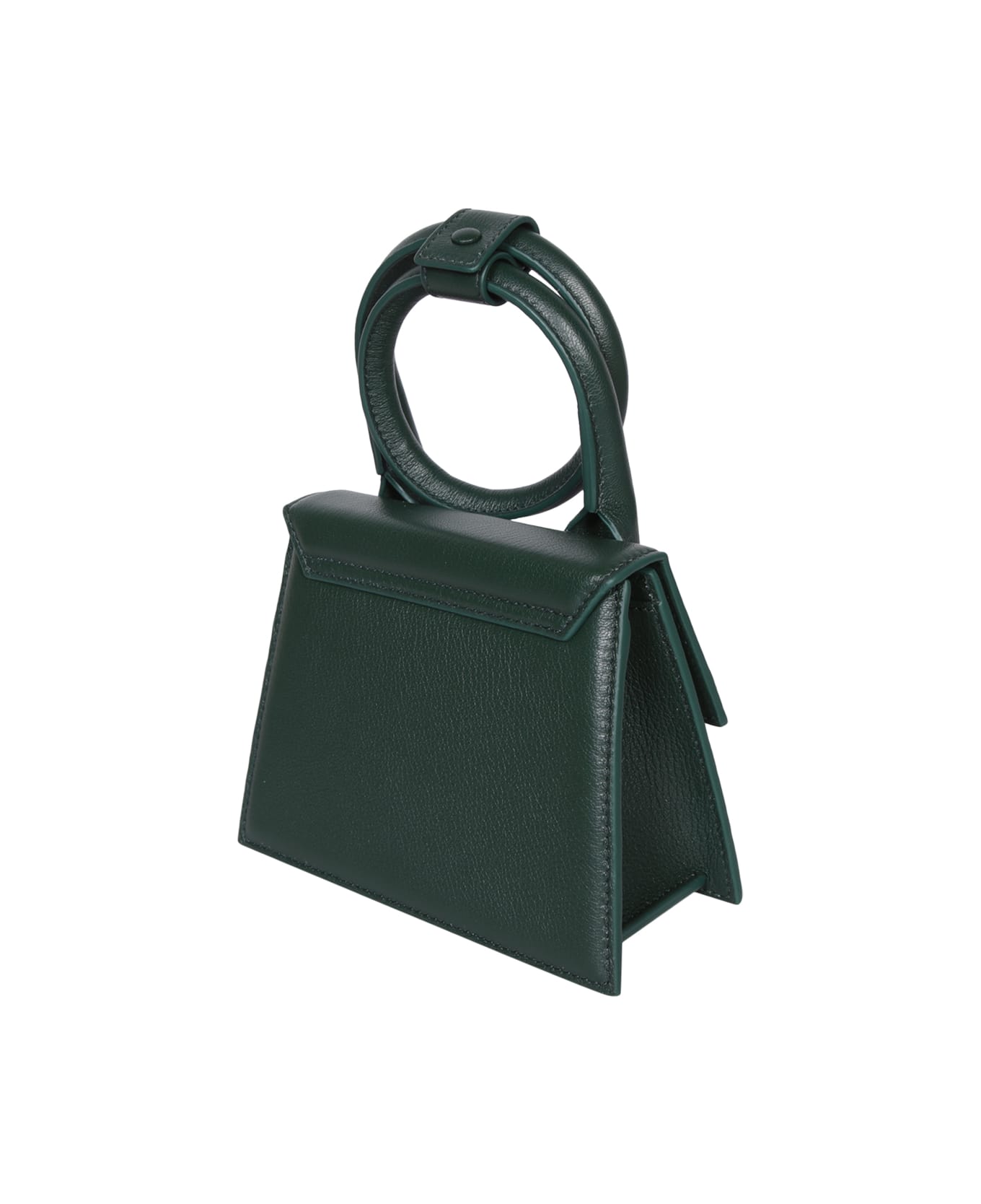 Jacquemus Le Chiquito Noeud Leather Shoulder Bag - Green トートバッグ