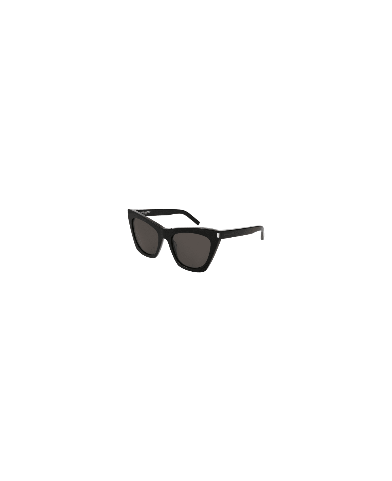 Saint Laurent Eyewear SL 214 KATE Eyewear - Black Black Grey アイウェア