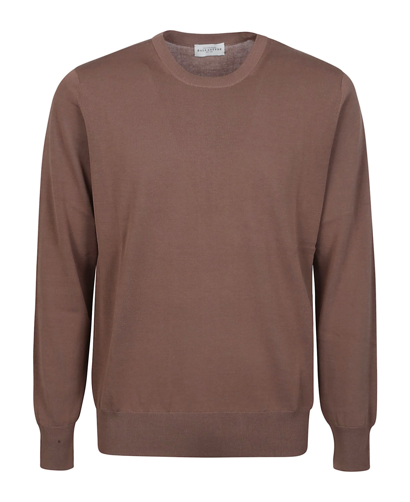 Ballantyne Plain Sweater - London Clay