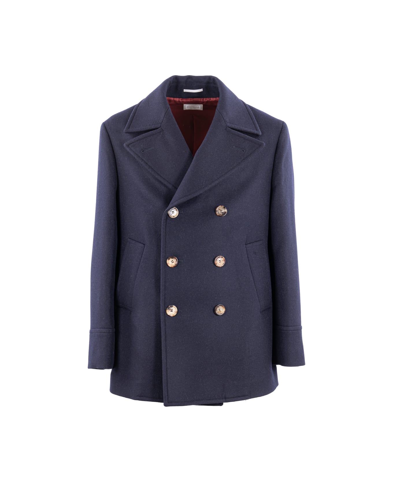 Brunello Cucinelli Coats Blue - Blue