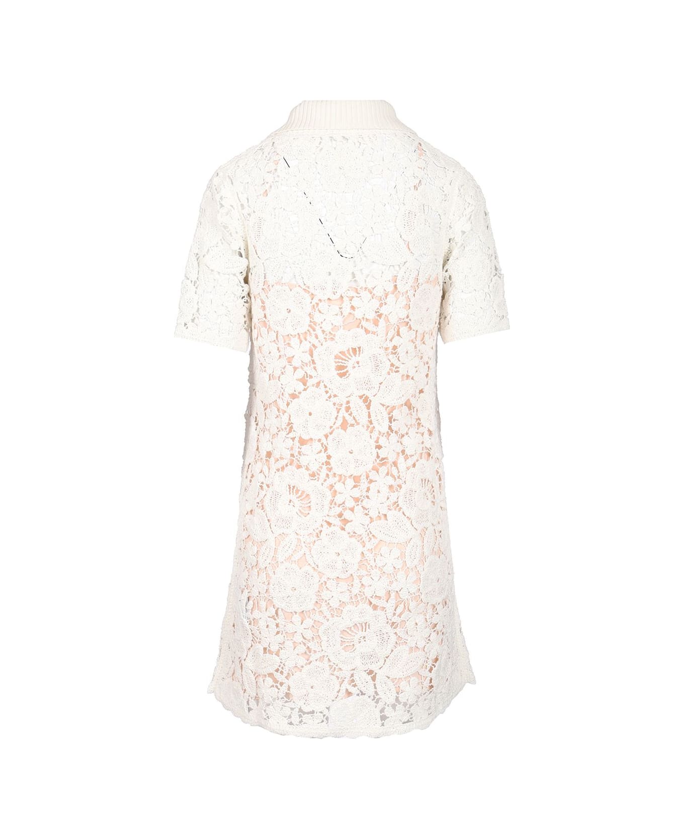 Parosh Mini Cotton Dress - White