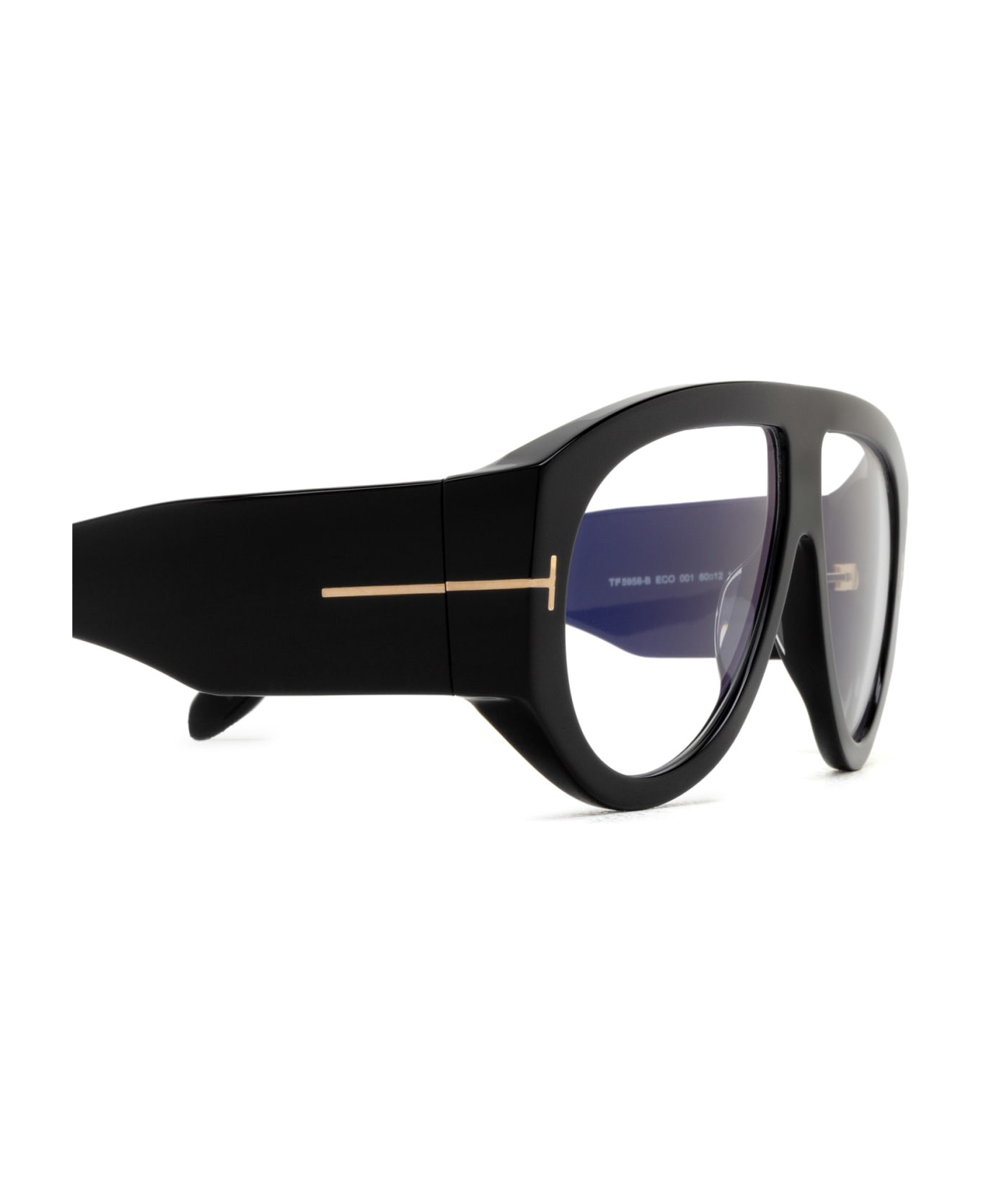 Tom Ford Eyewear Ft5958-b Shiny Black Glasses - Shiny Black アイウェア