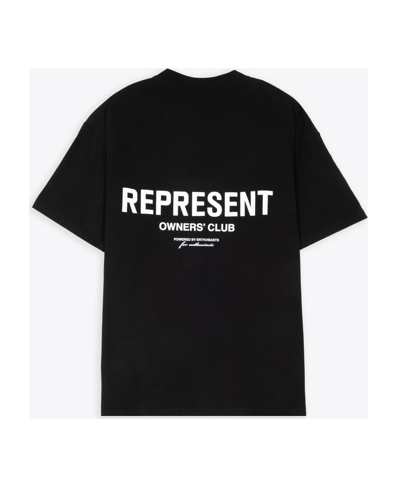 REPRESENT Owners Club T-shirt Black t-shirt with logo - Owners Club T-shirt - Nero