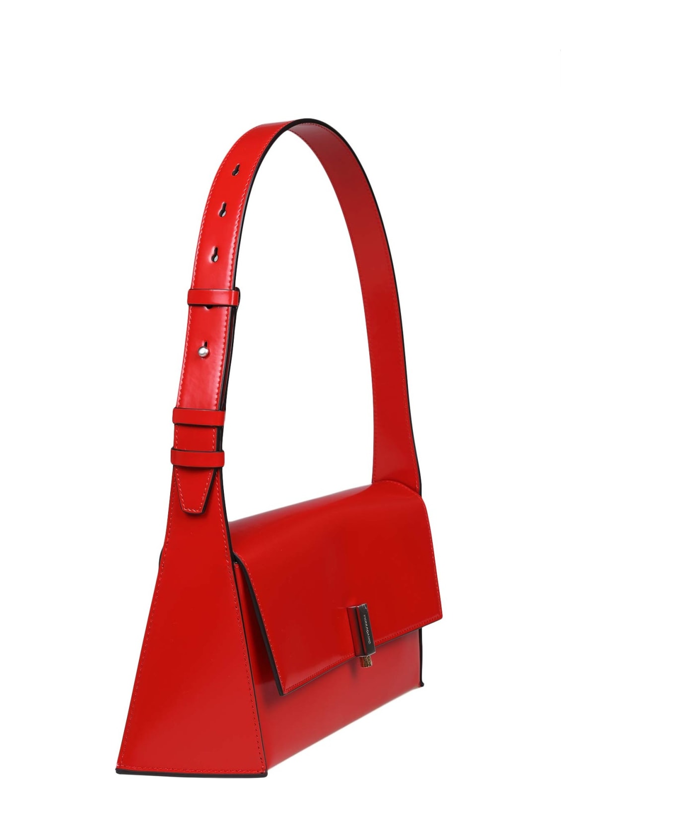 Ferragamo Shoulder Bag Color Red - Flame Red 