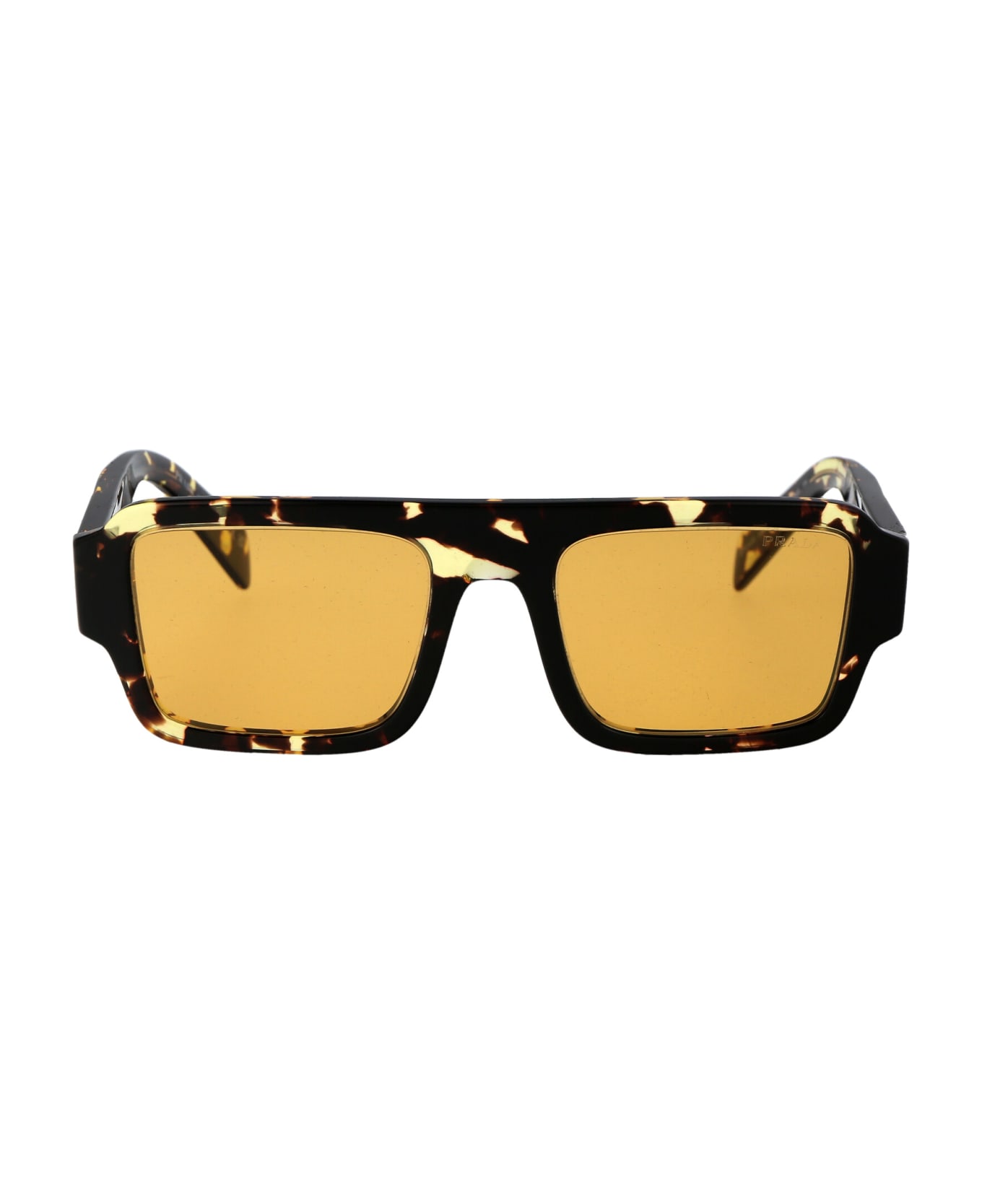 Prada Eyewear 0pr A05s Sunglasses - 16O10C Black Malt Tortoise