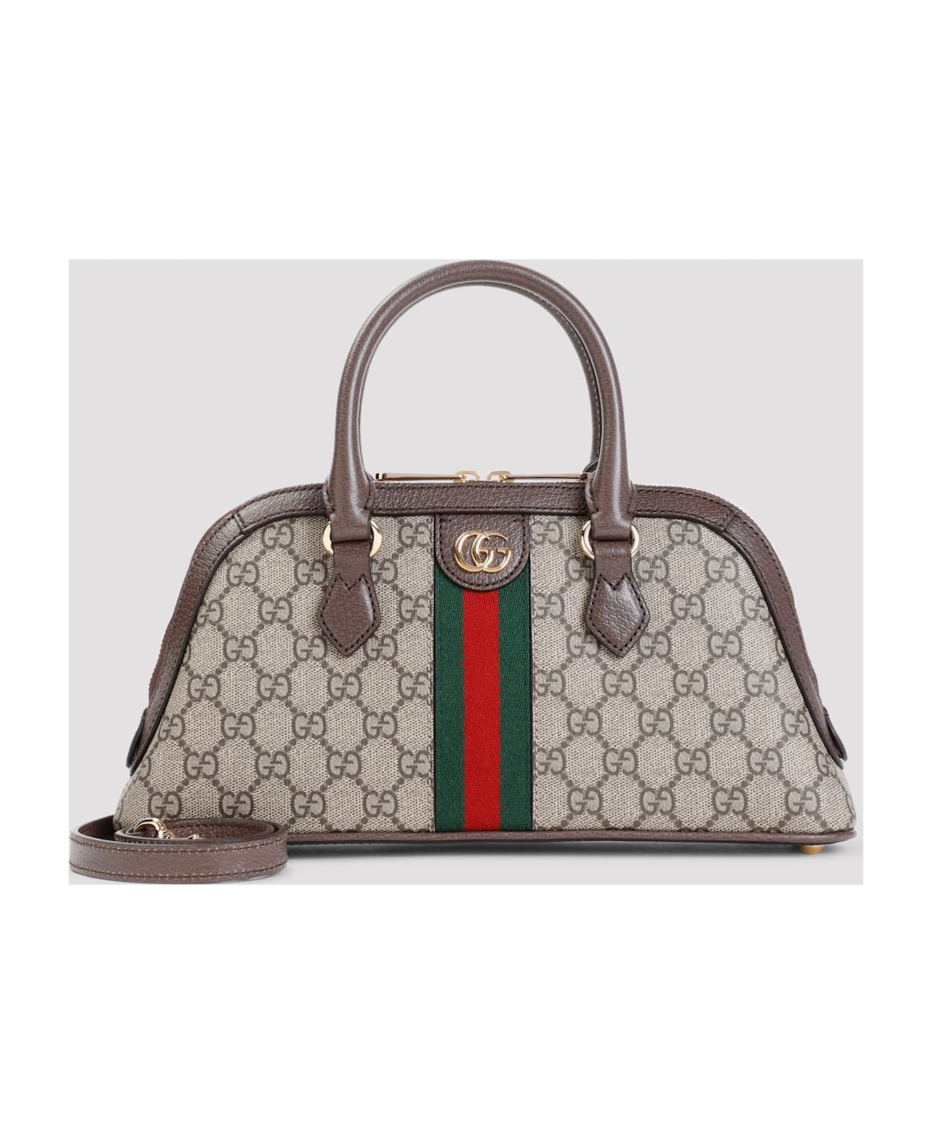 Gucci Top Handle Ophidia Handbag - B.eb N.acero