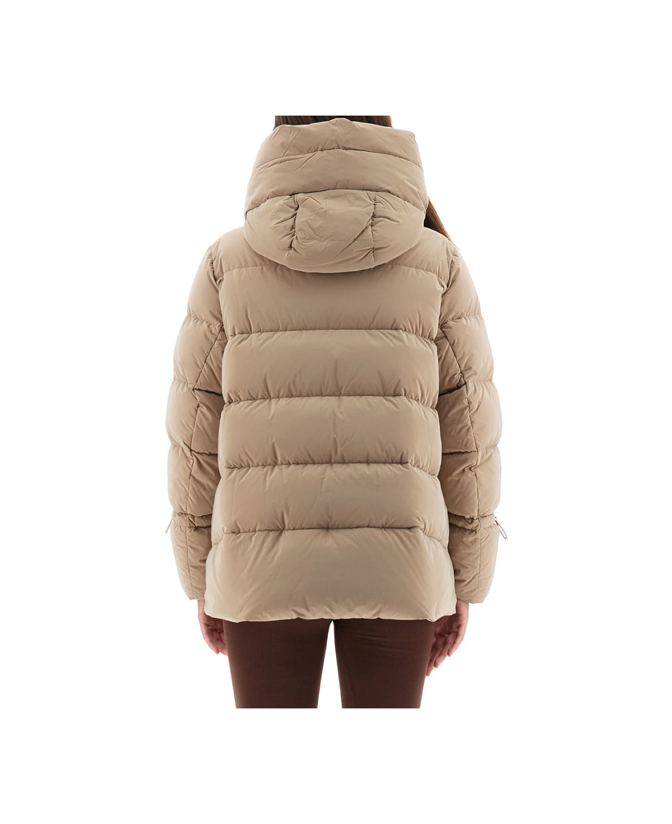 Moorer Padded Jacket "gadia" - BEIGE
