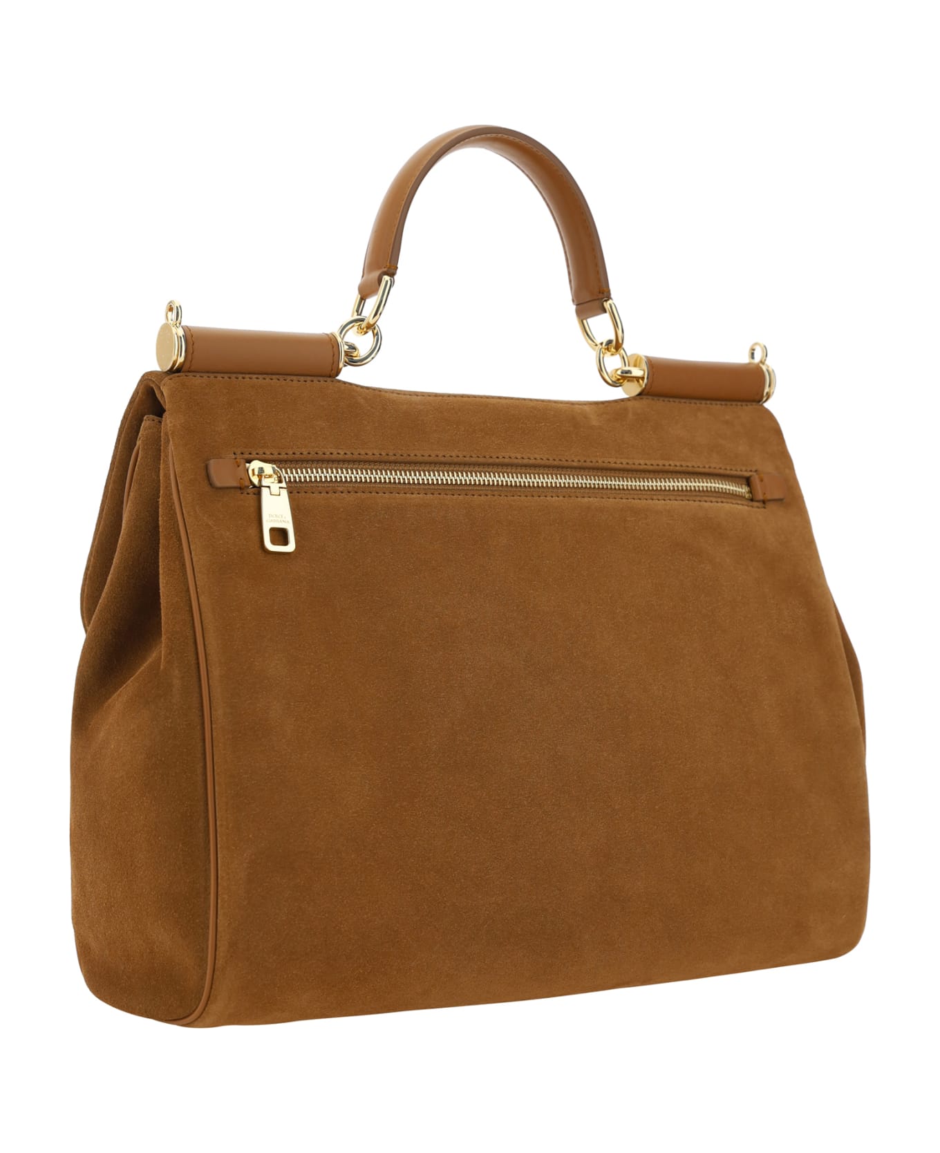 Dolce & Gabbana Sicily Handbag - Camel トートバッグ
