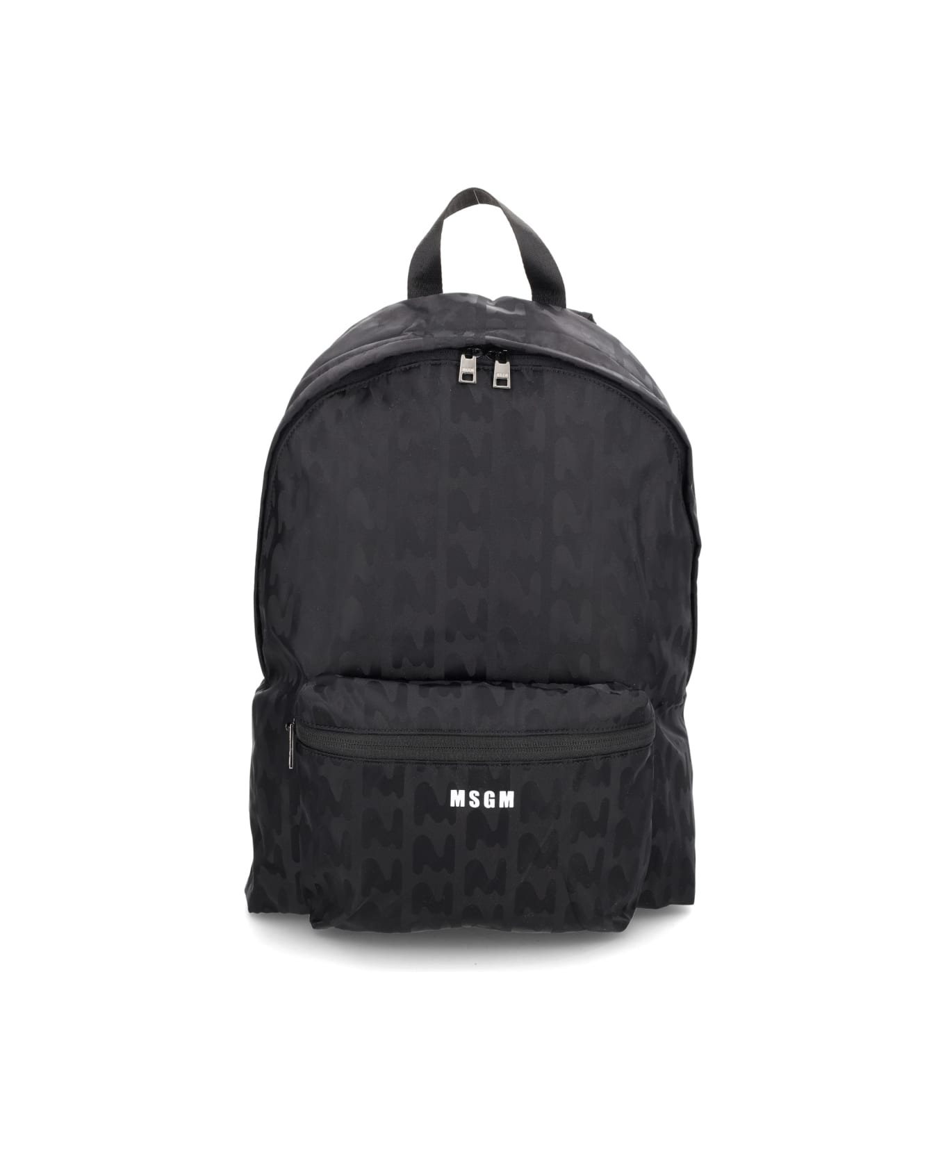 MSGM Backpack "mwave" - BLACK