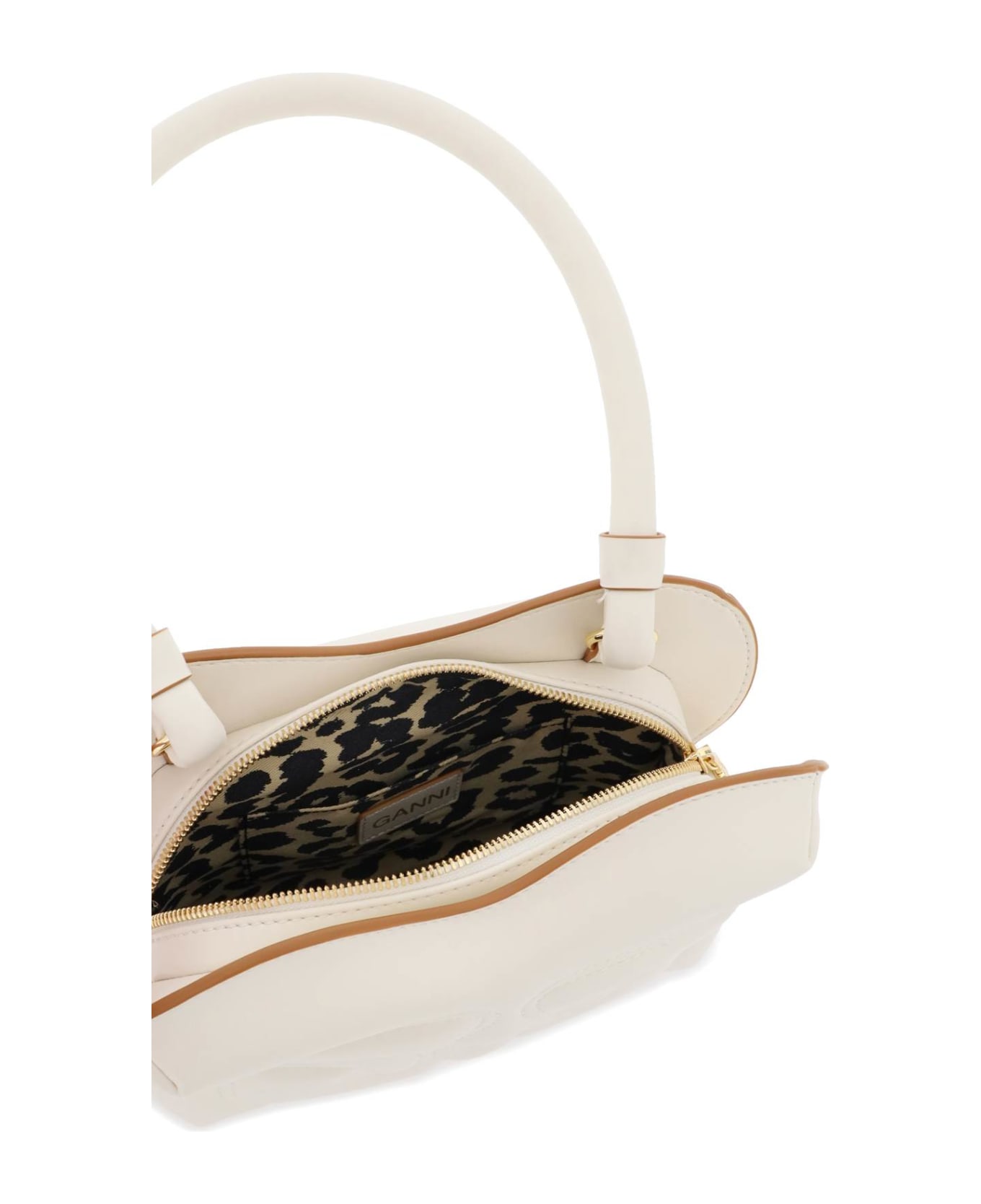 Ganni Butterfly Handbag - EGRET (White)
