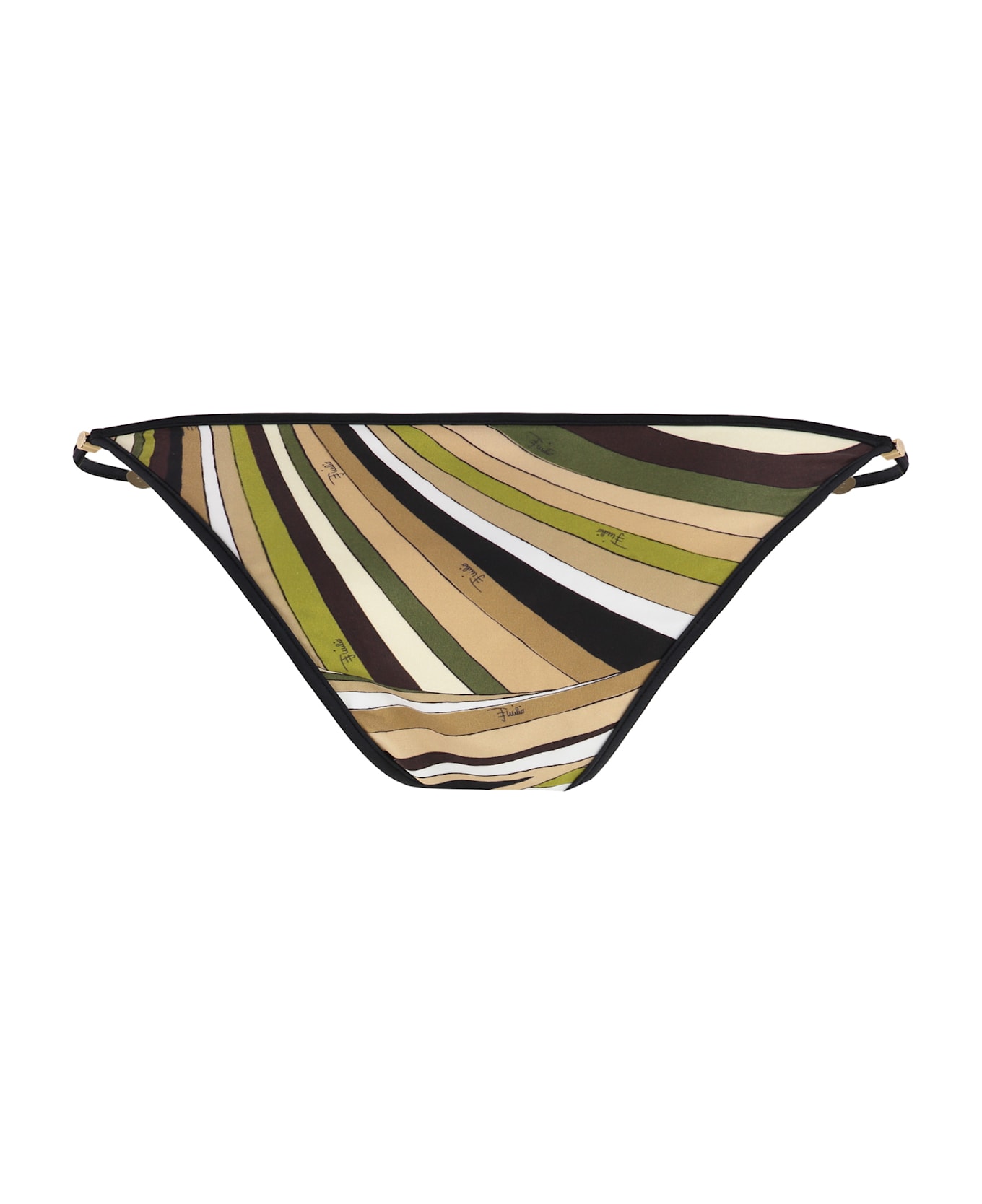 Pucci Printed Bikini Briefs - green
