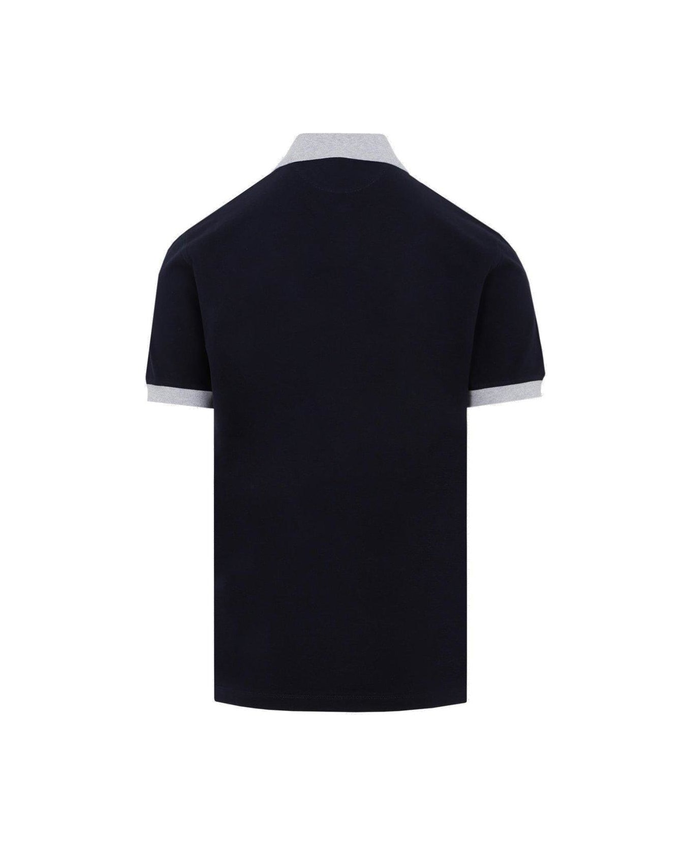 Brunello Cucinelli Short-sleeved Presentation Polo Shirt - Blu