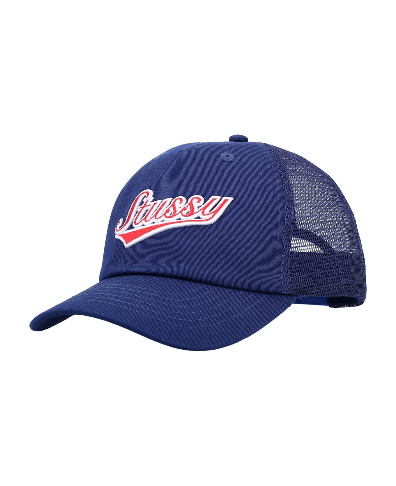 Stussy Trucker Athletic Cap - LIGHT NAVY