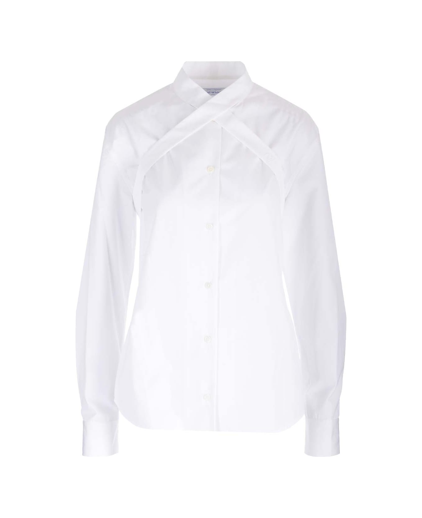 Off-White Harness Collar Shirt - White