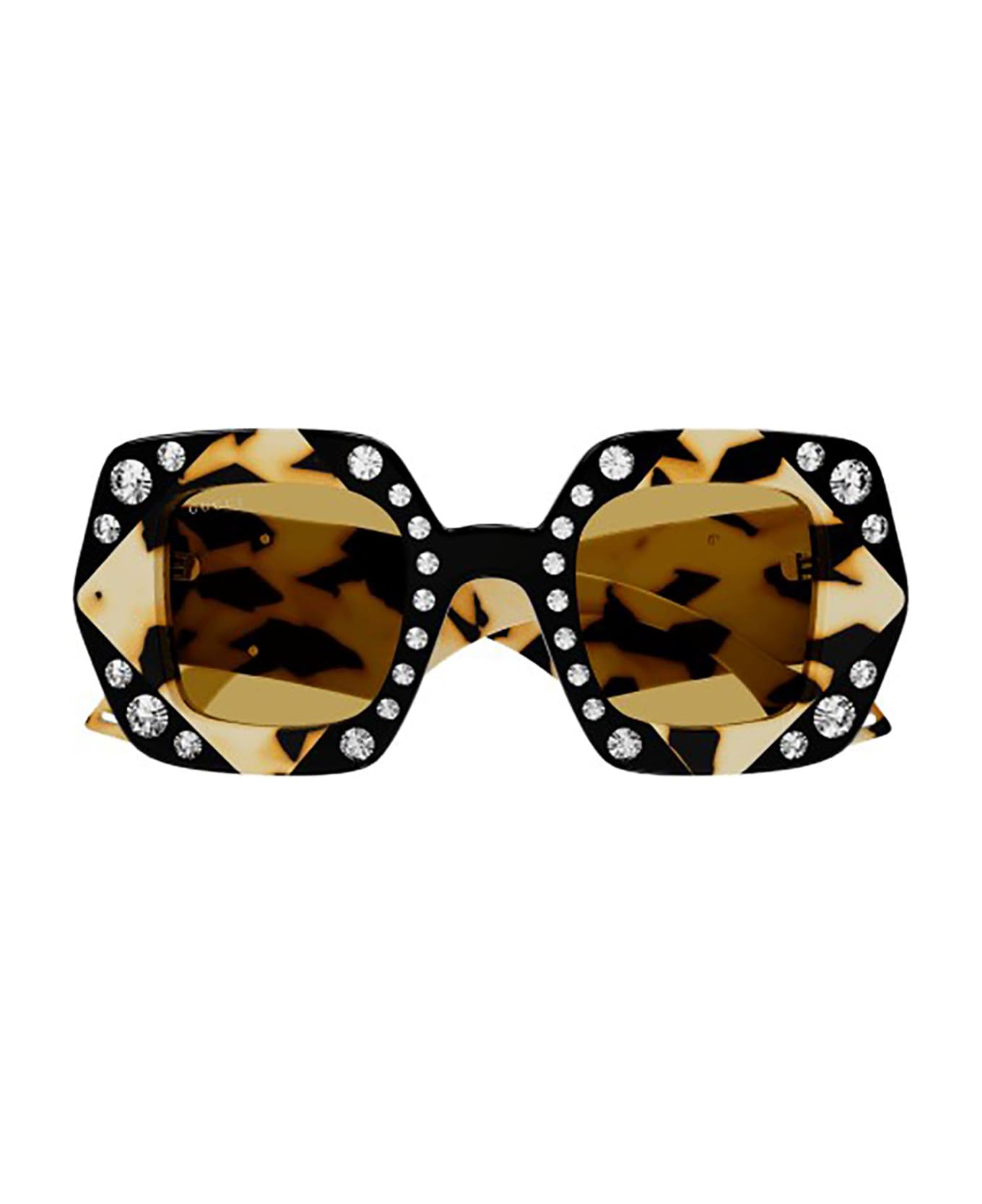 Gucci Eyewear GG1330S Sunglasses - Black Ivory Yellow