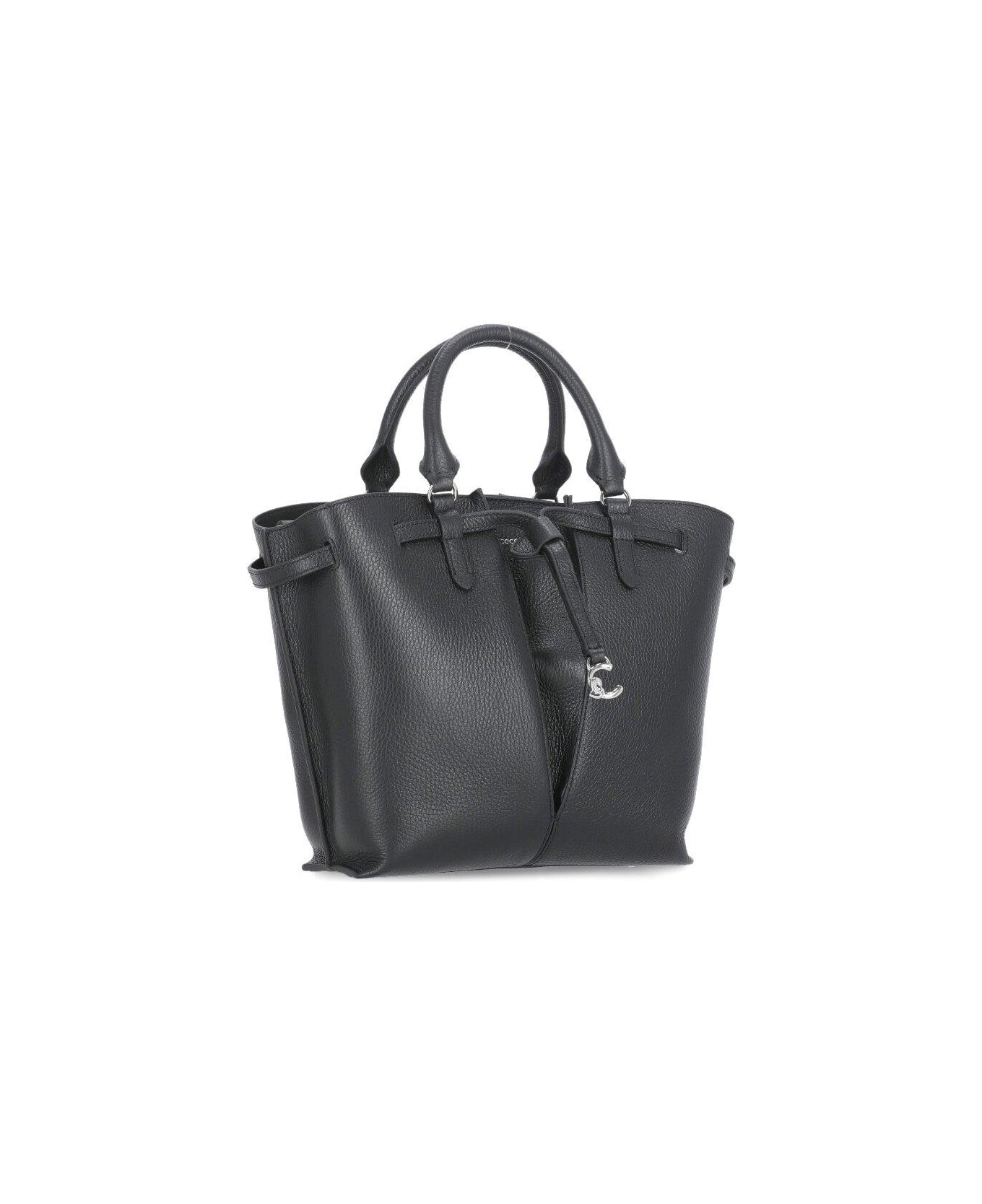Coccinelle Flores Tote Bag - Black