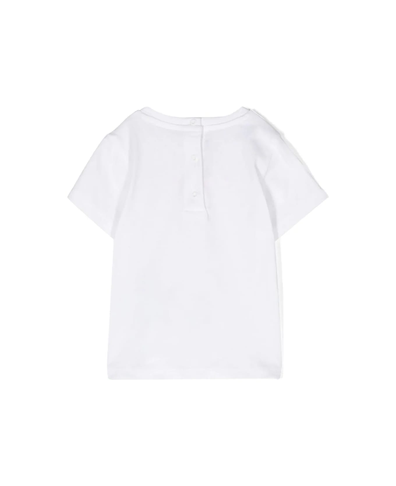Balmain T-shirt With Embroidery - White